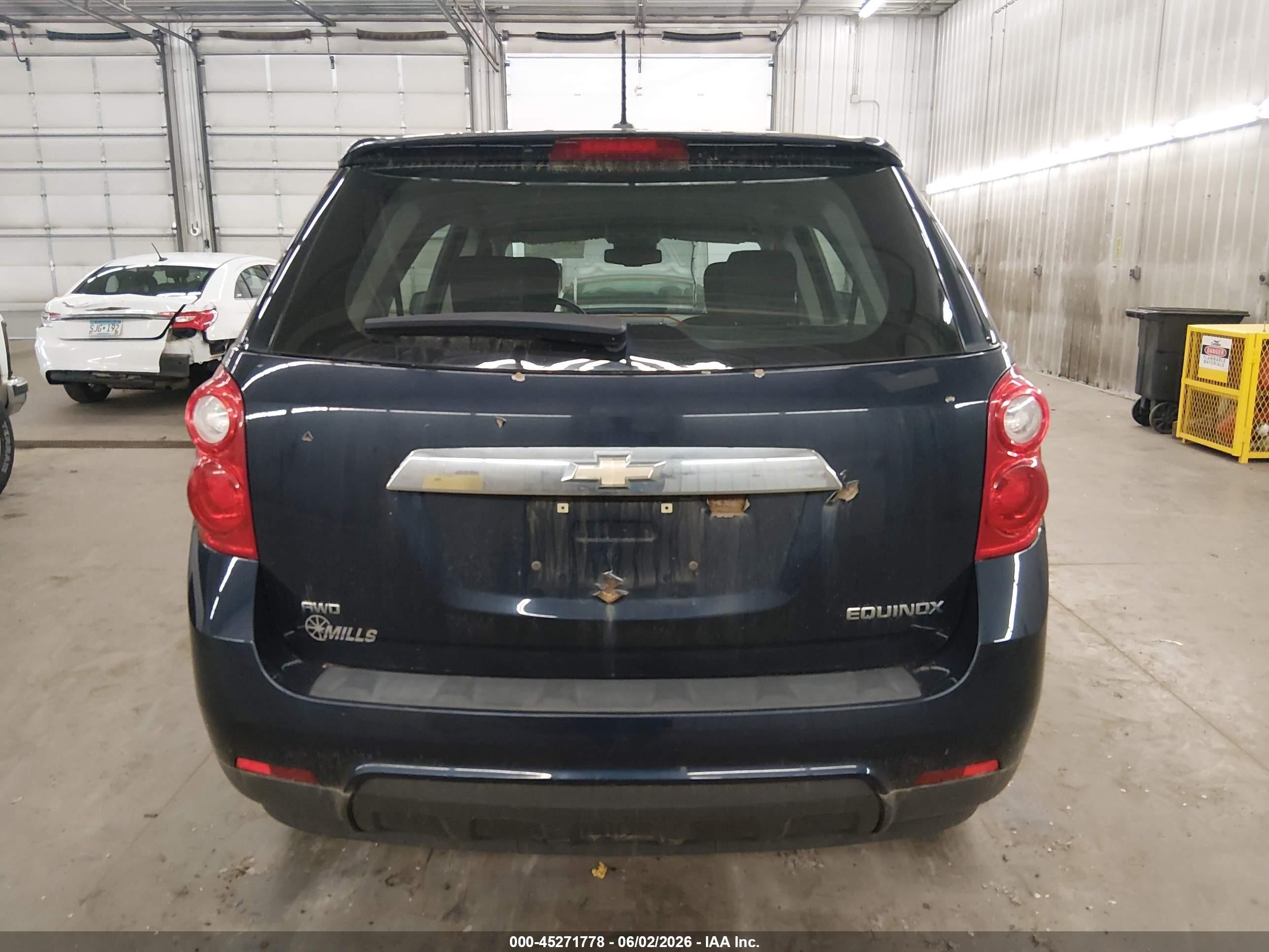 2015 Chevrolet Equinox Ls Dark Blue vin: 2GNFLEEK2F6195602