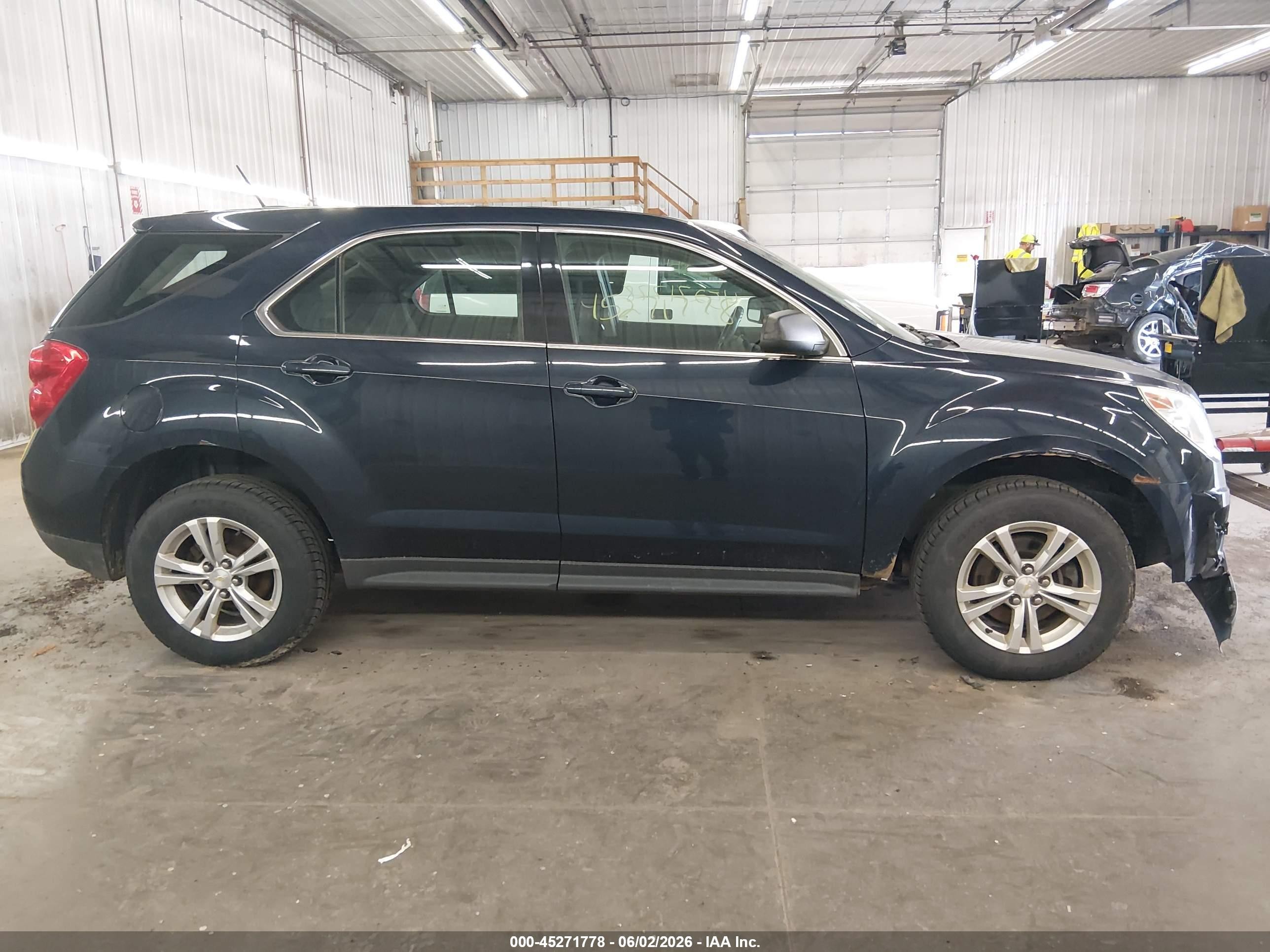 2015 Chevrolet Equinox Ls Dark Blue vin: 2GNFLEEK2F6195602