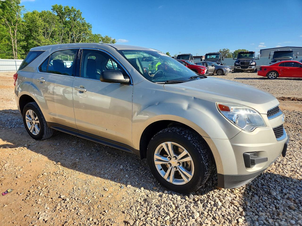 2015 Chevrolet Equinox Ls Tan vin: 2GNFLEEK2F6225567