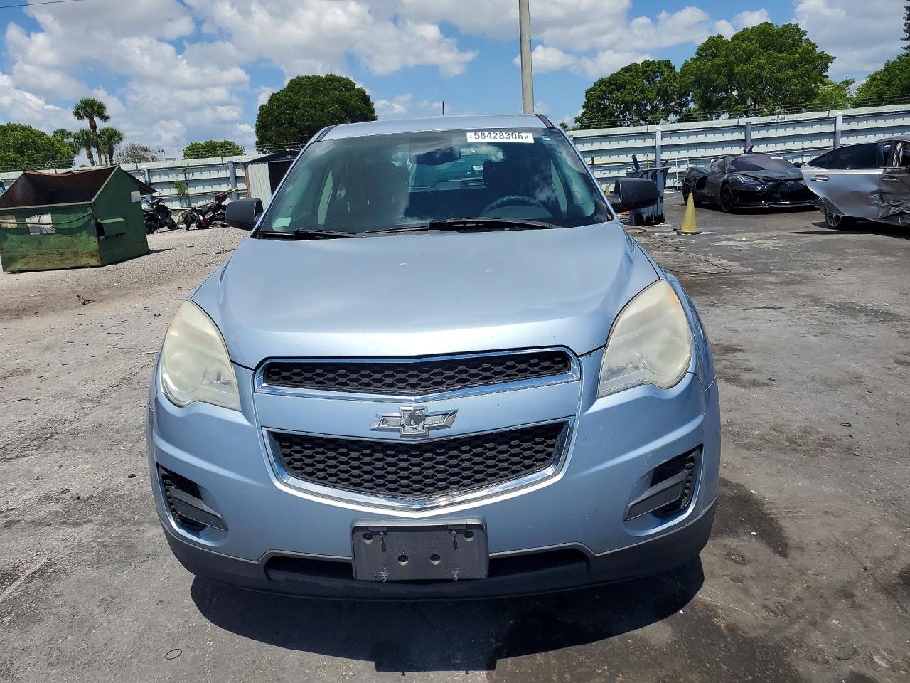 2015 Chevrolet Equinox Ls Blue vin: 2GNFLEEK2F6245981