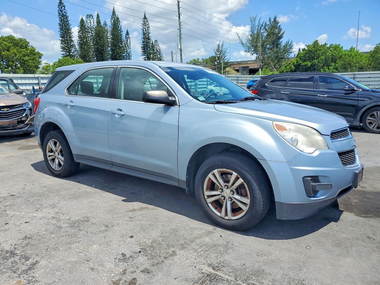 2015 Chevrolet Equinox Ls Blue vin: 2GNFLEEK2F6245981