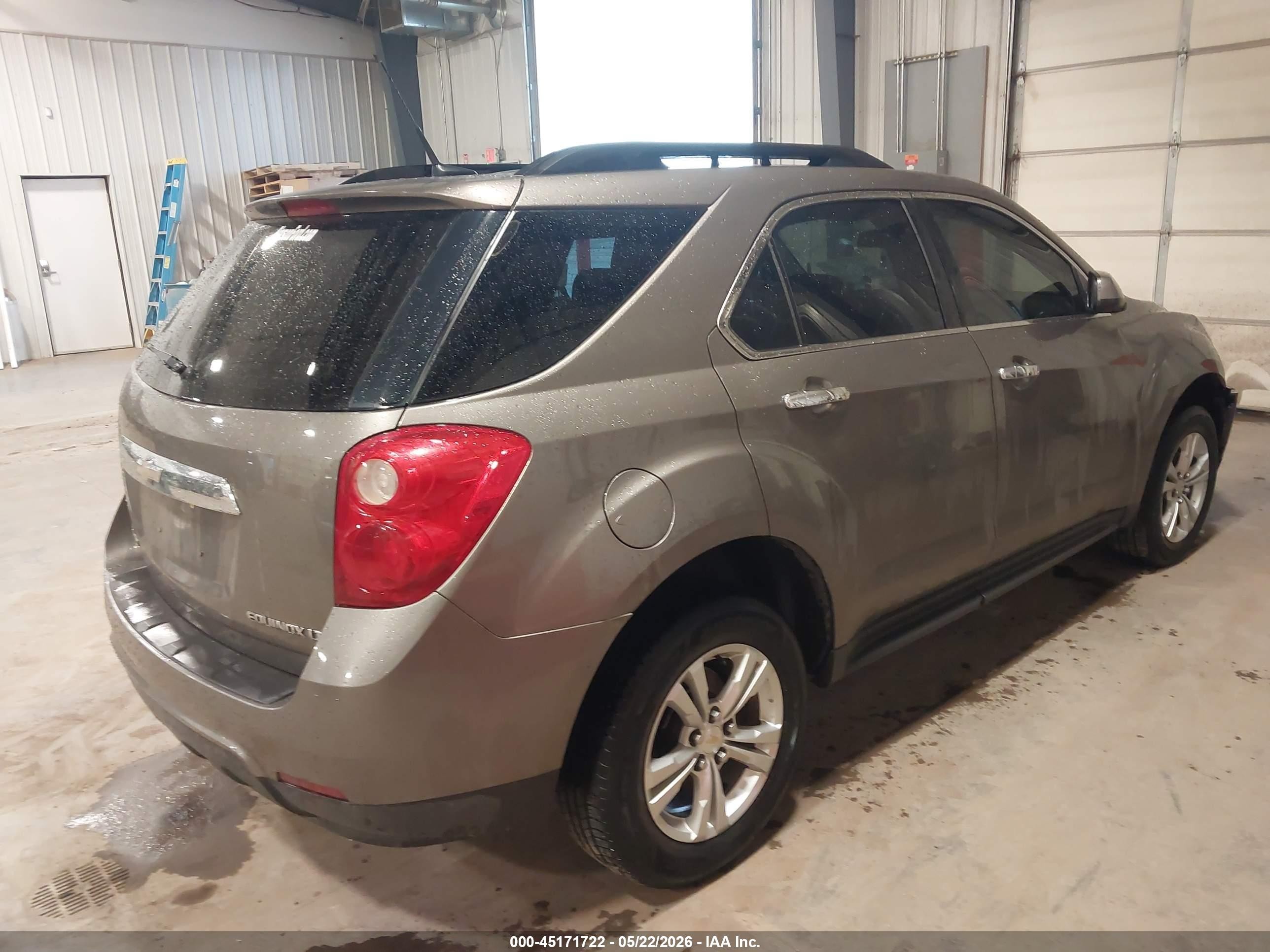 2012 Chevrolet Equinox 1lt Brown vin: 2GNFLEEK3C6159414