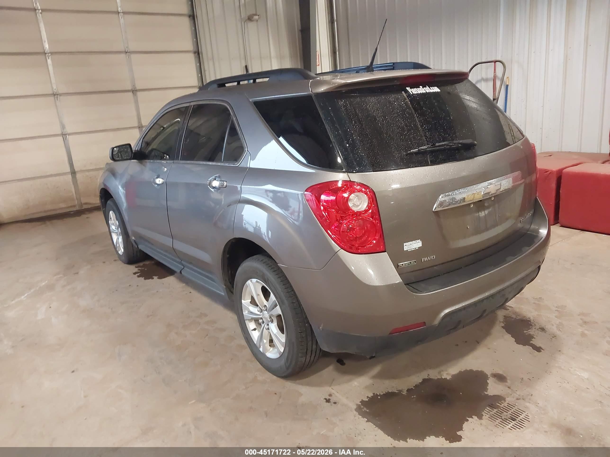 2012 Chevrolet Equinox 1lt Brown vin: 2GNFLEEK3C6159414