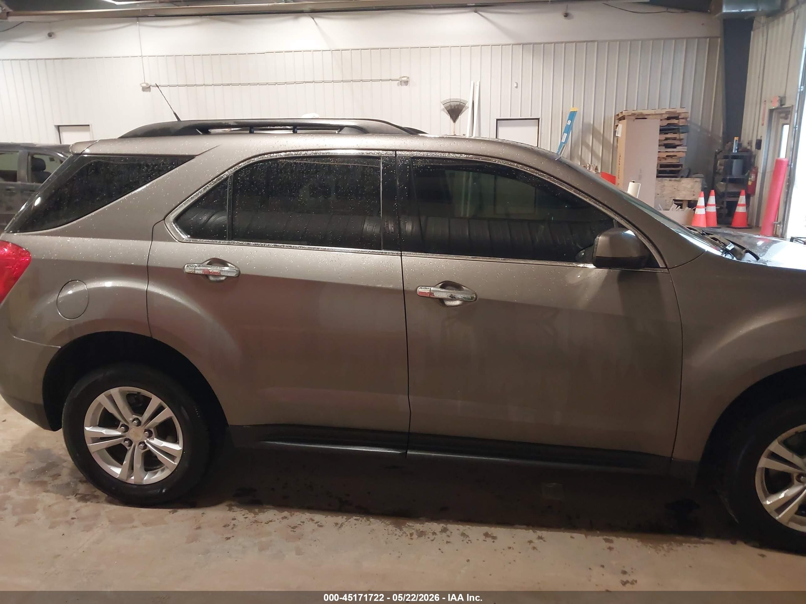 2012 Chevrolet Equinox 1lt Brown vin: 2GNFLEEK3C6159414