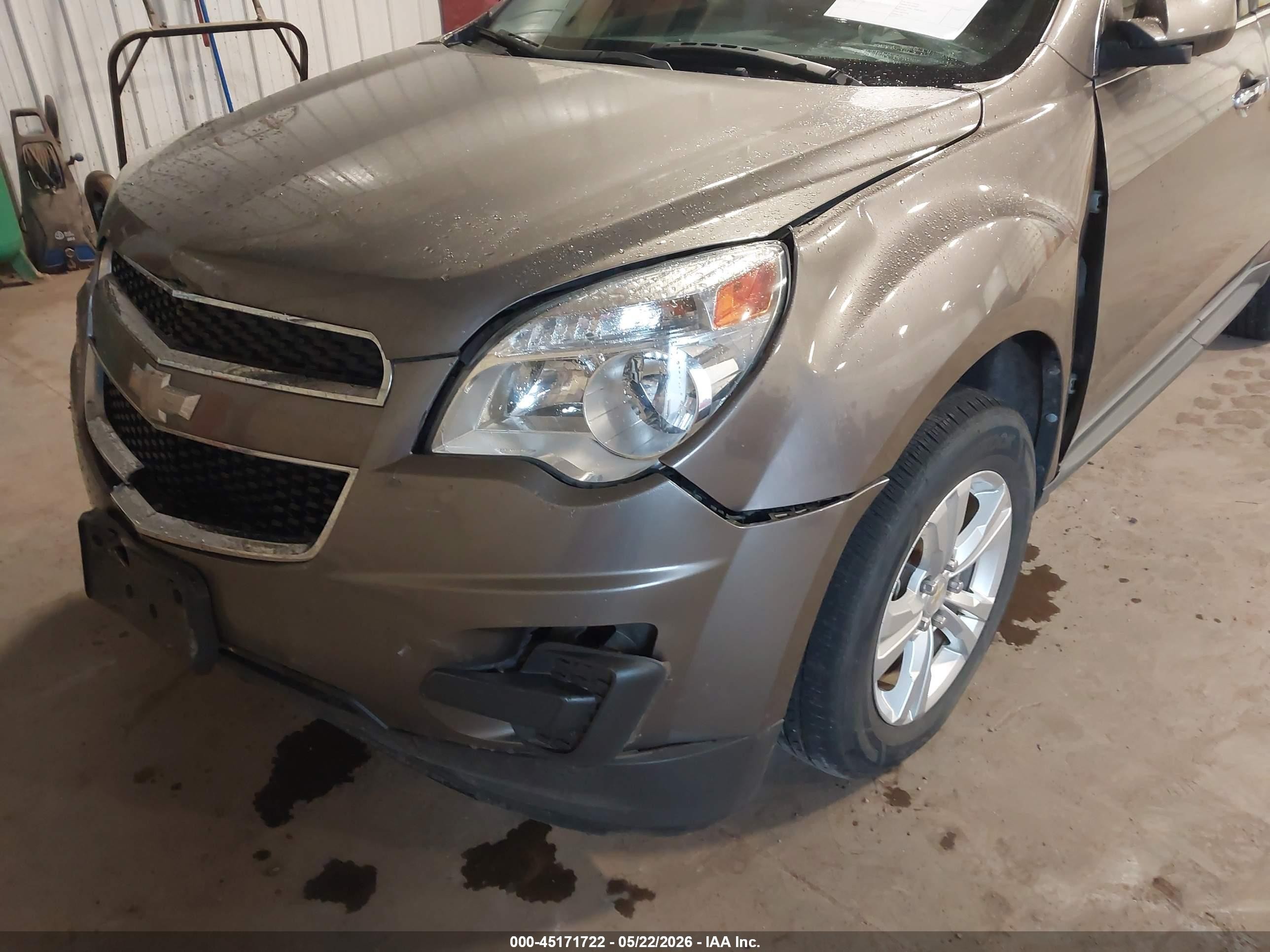 2012 Chevrolet Equinox 1lt Brown vin: 2GNFLEEK3C6159414