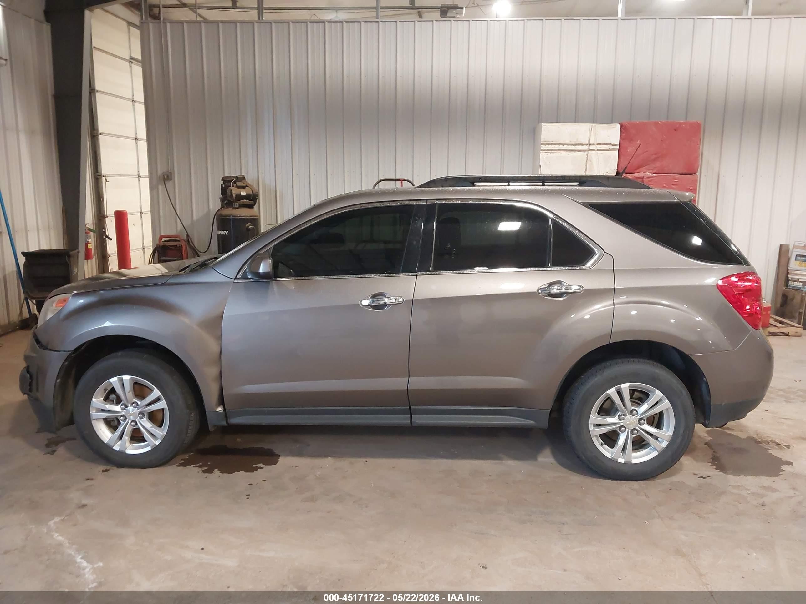 2012 Chevrolet Equinox 1lt Brown vin: 2GNFLEEK3C6159414