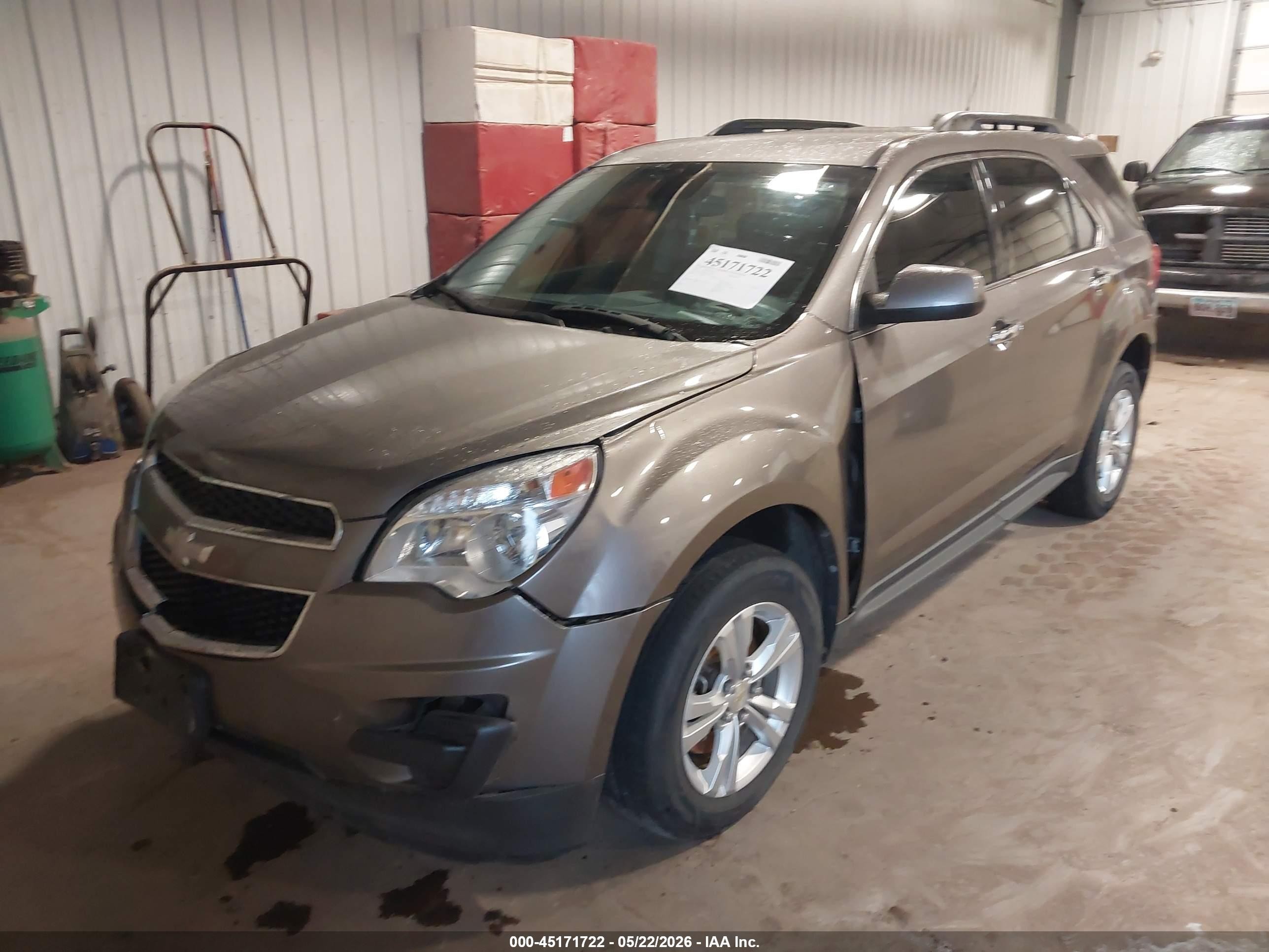 2012 Chevrolet Equinox 1lt Brown vin: 2GNFLEEK3C6159414