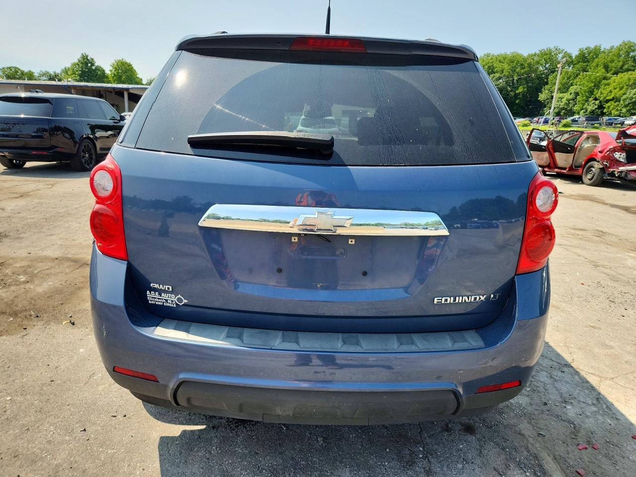 2012 Chevrolet Equinox Lt Blue vin: 2GNFLEEK3C6225394