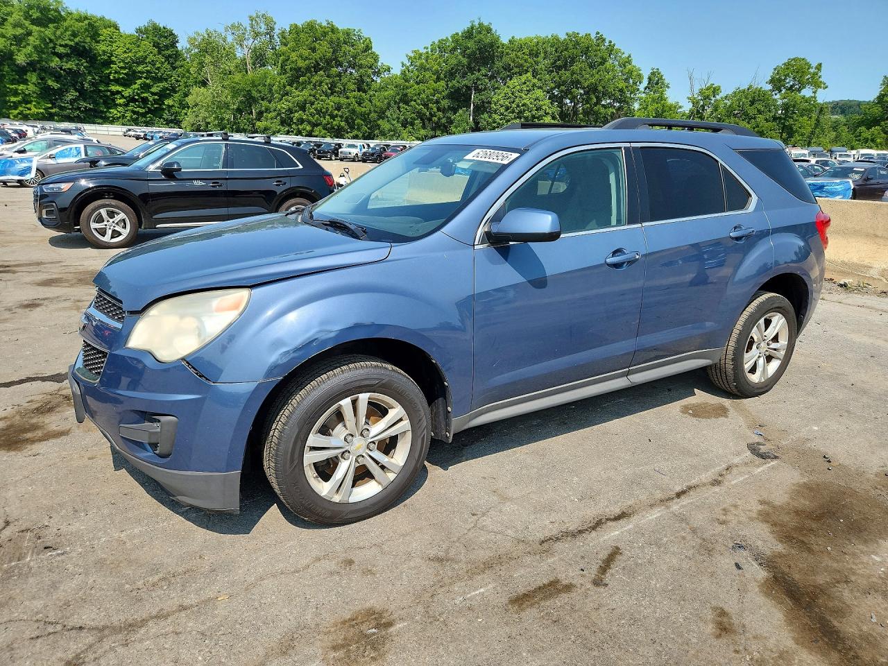 2012 Chevrolet Equinox Lt Blue vin: 2GNFLEEK3C6225394