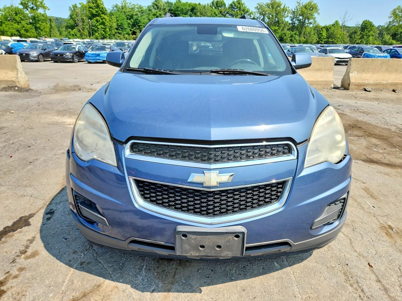 2012 Chevrolet Equinox Lt Blue vin: 2GNFLEEK3C6225394