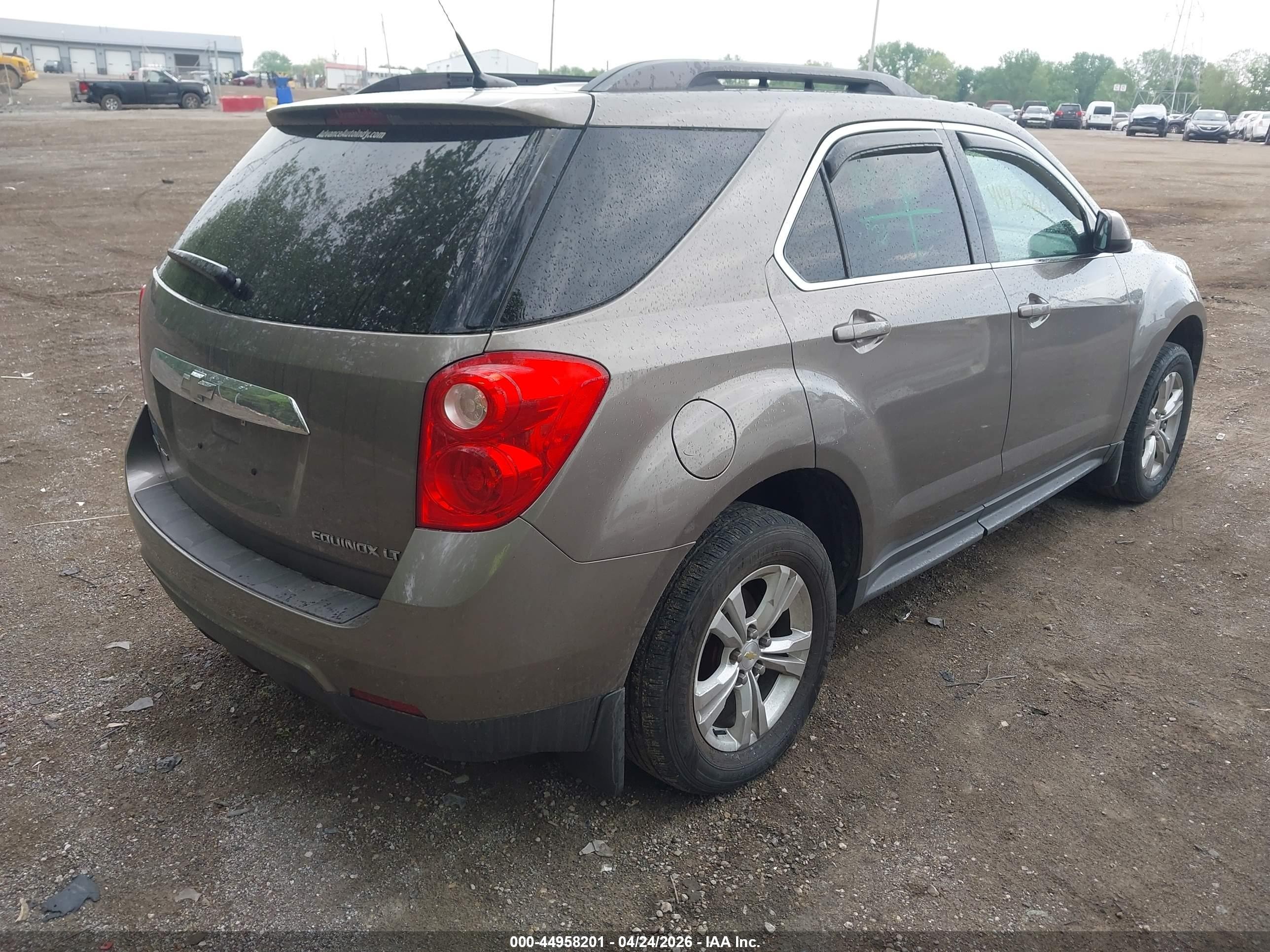 2012 Chevrolet Equinox 1lt Brown vin: 2GNFLEEK3C6267483