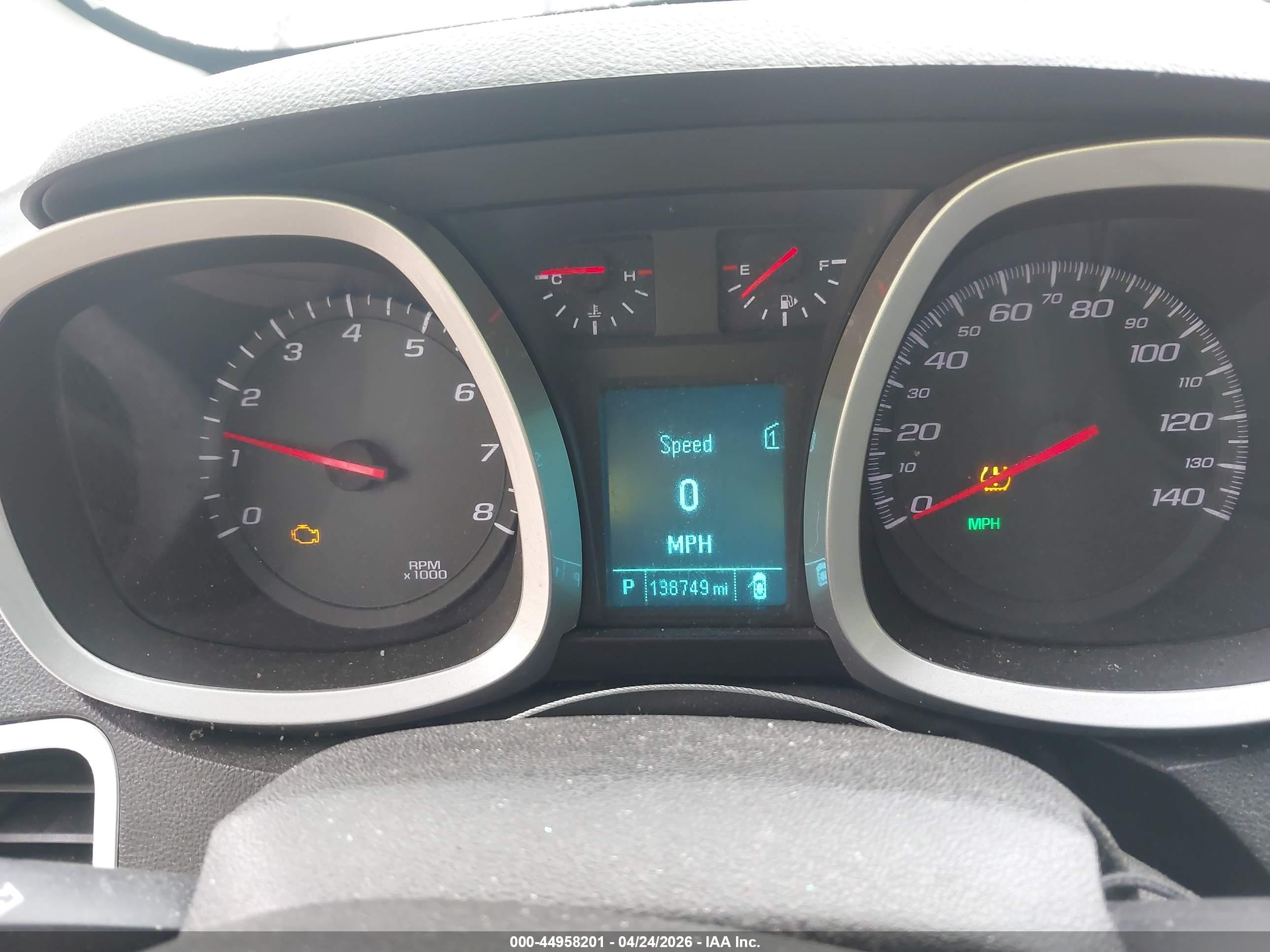2012 Chevrolet Equinox 1lt Brown vin: 2GNFLEEK3C6267483