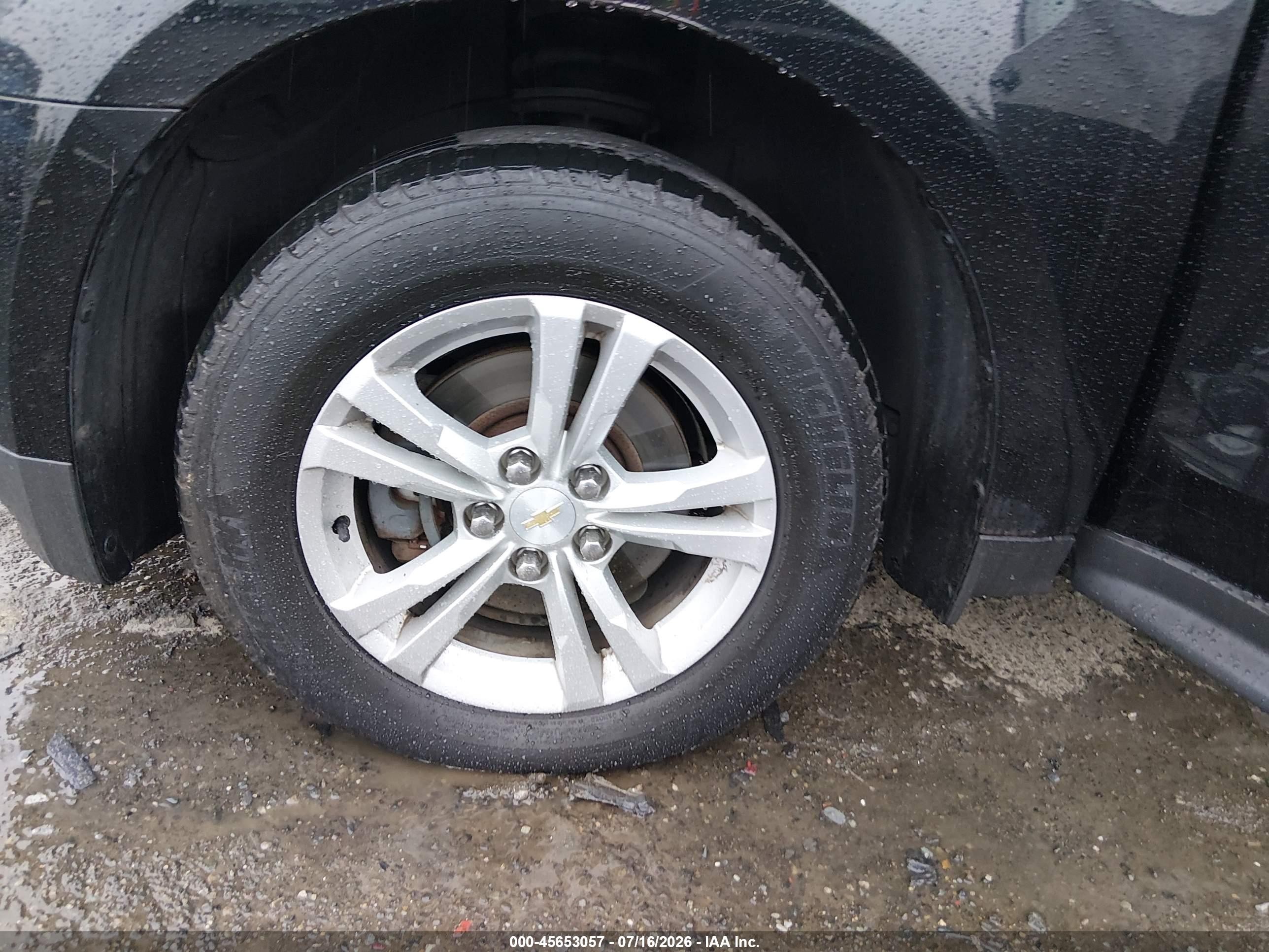 2013 Chevrolet Equinox Lt Black vin: 2GNFLEEK3D6237997