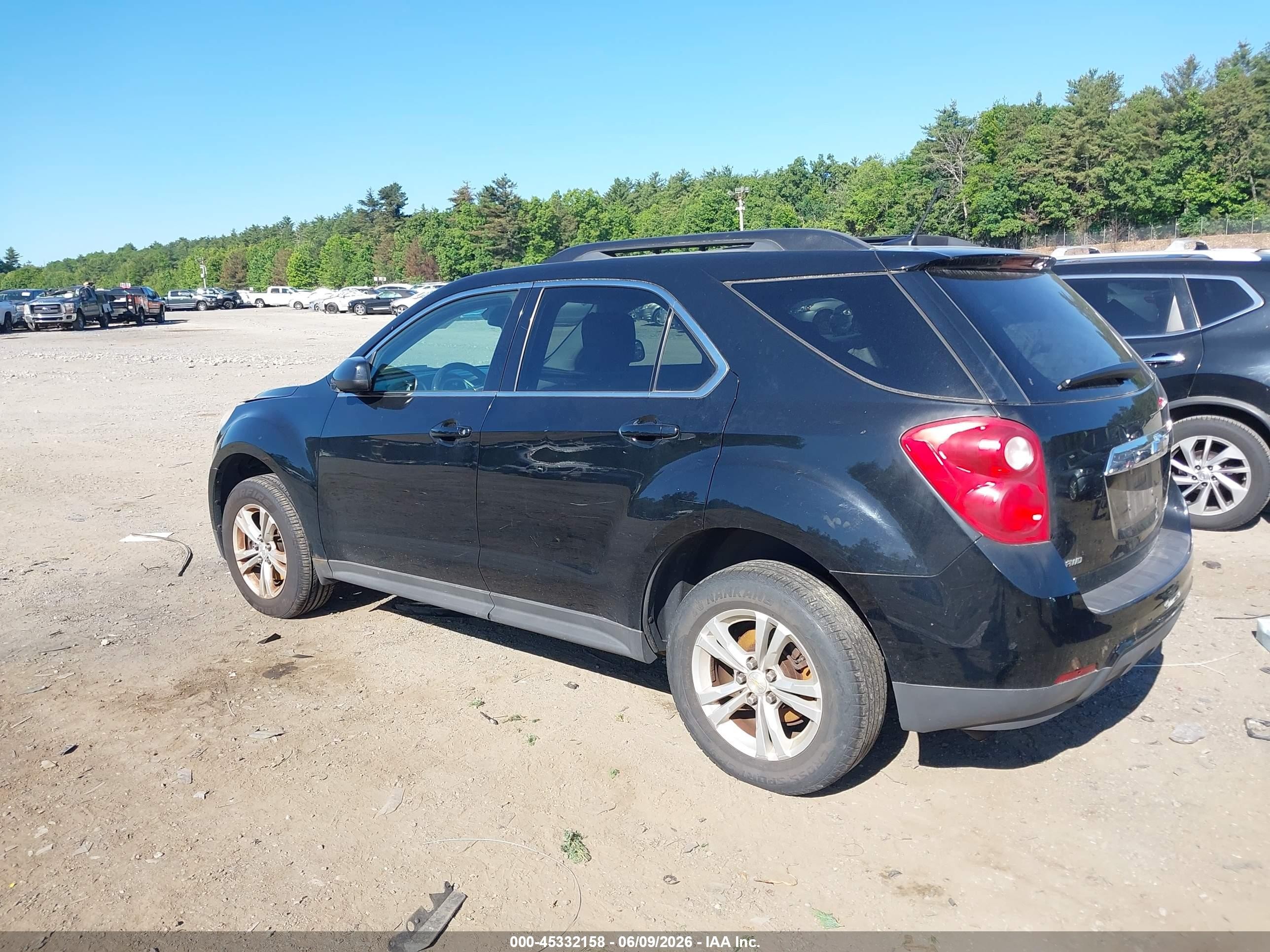 2013 Chevrolet Equinox 1lt Черный vin: 2GNFLEEK3D6299691