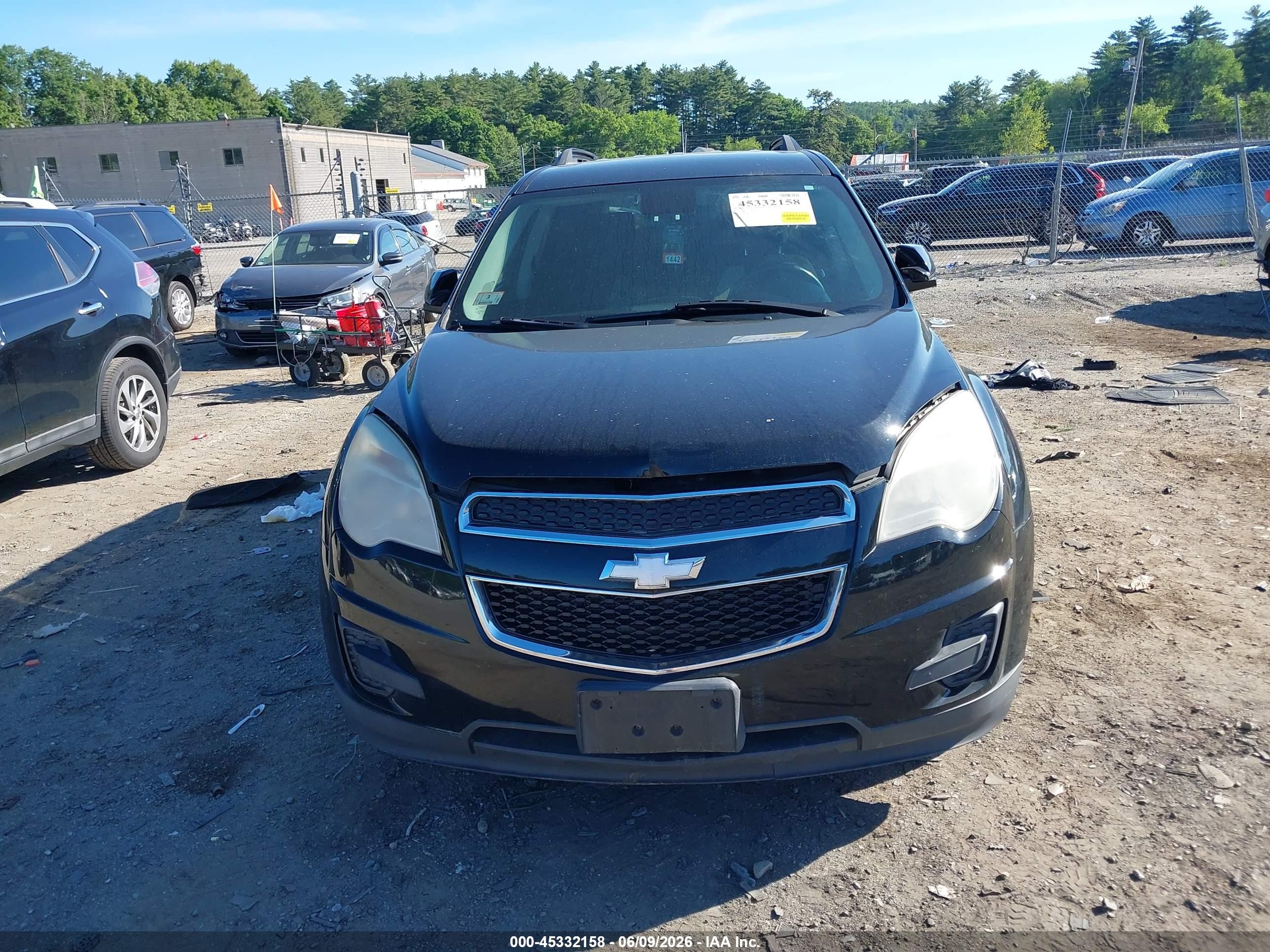 2013 Chevrolet Equinox 1lt Черный vin: 2GNFLEEK3D6299691