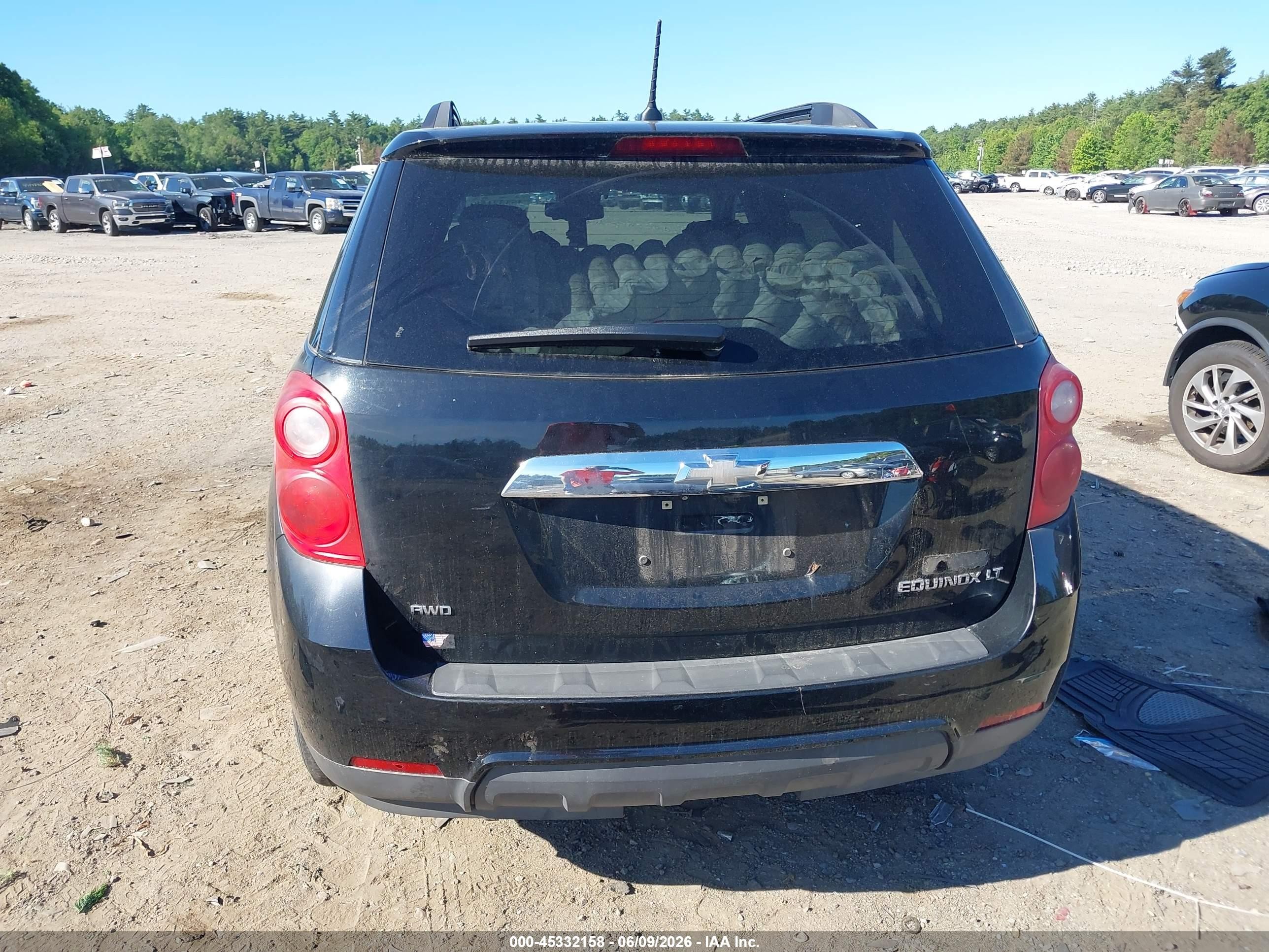 2013 Chevrolet Equinox 1lt Черный vin: 2GNFLEEK3D6299691