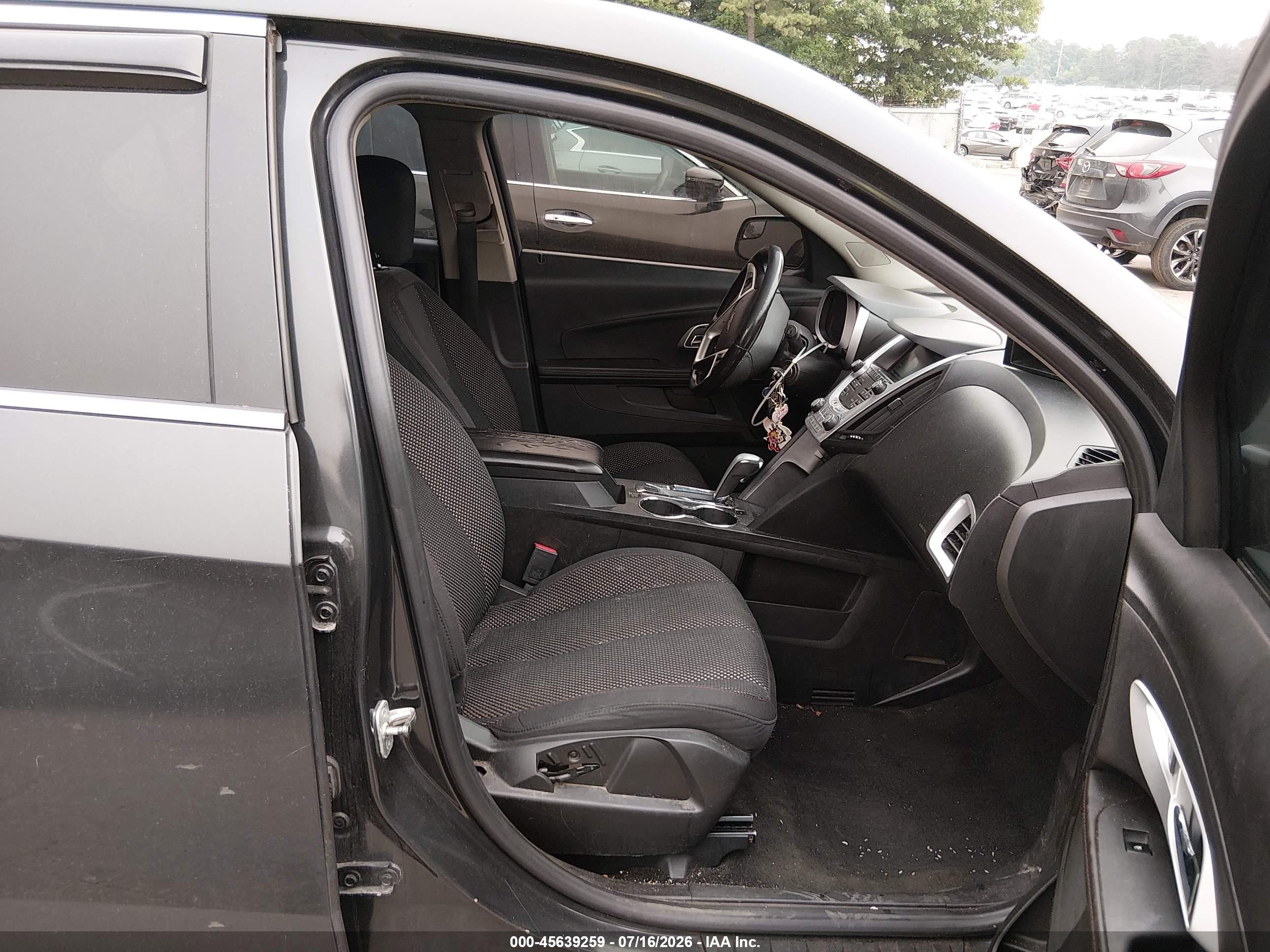 2013 Chevrolet Equinox Lt Black vin: 2GNFLEEK3D6310270