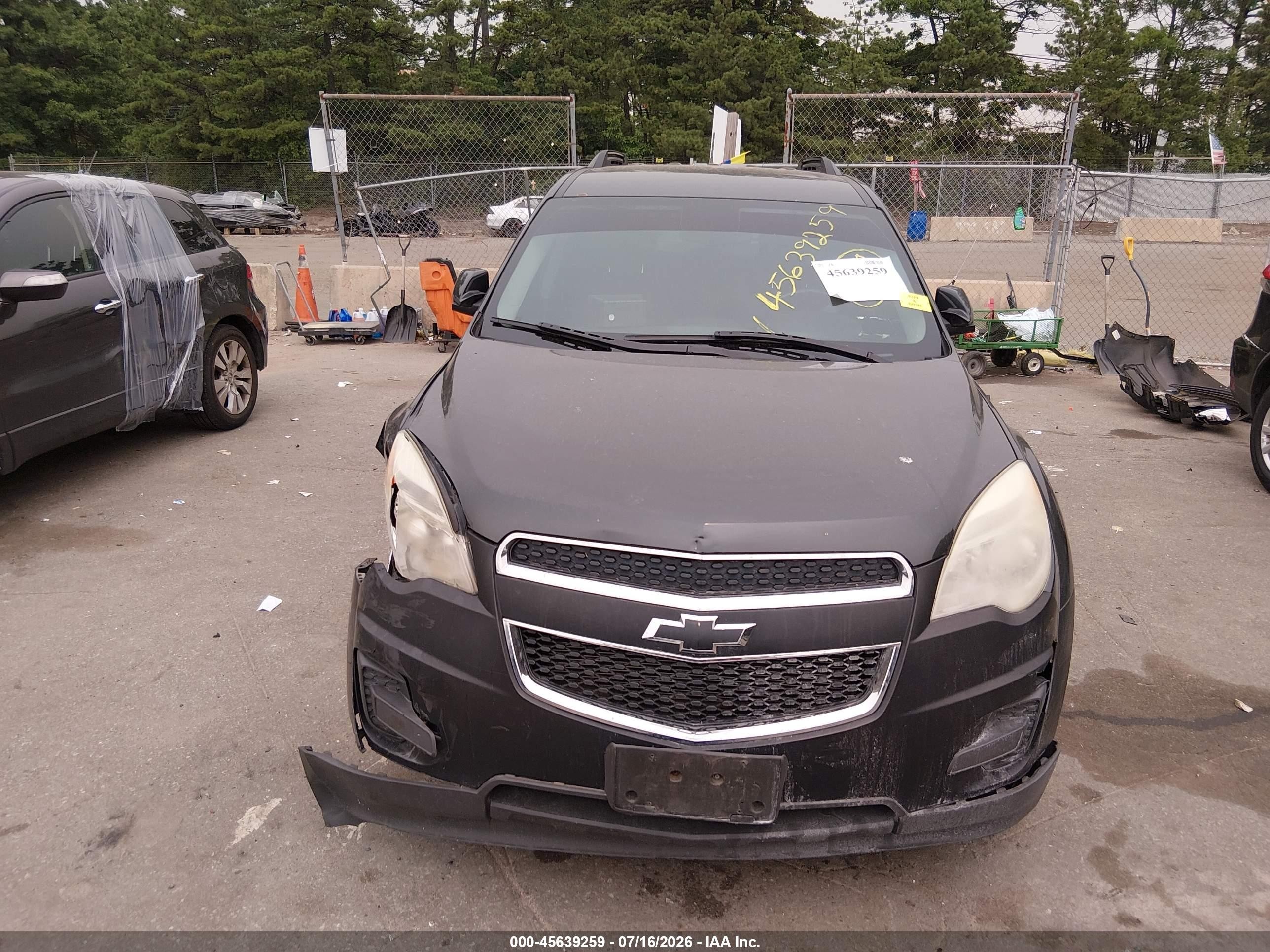 2013 Chevrolet Equinox Lt Black vin: 2GNFLEEK3D6310270