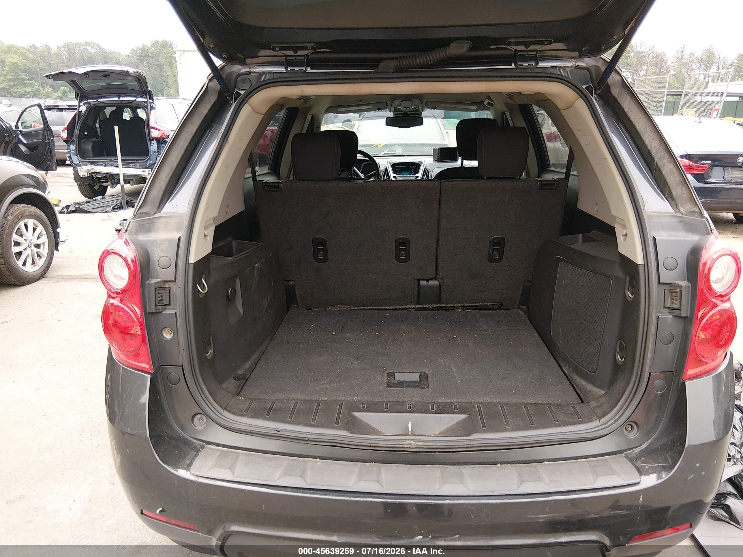 2013 Chevrolet Equinox Lt Black vin: 2GNFLEEK3D6310270