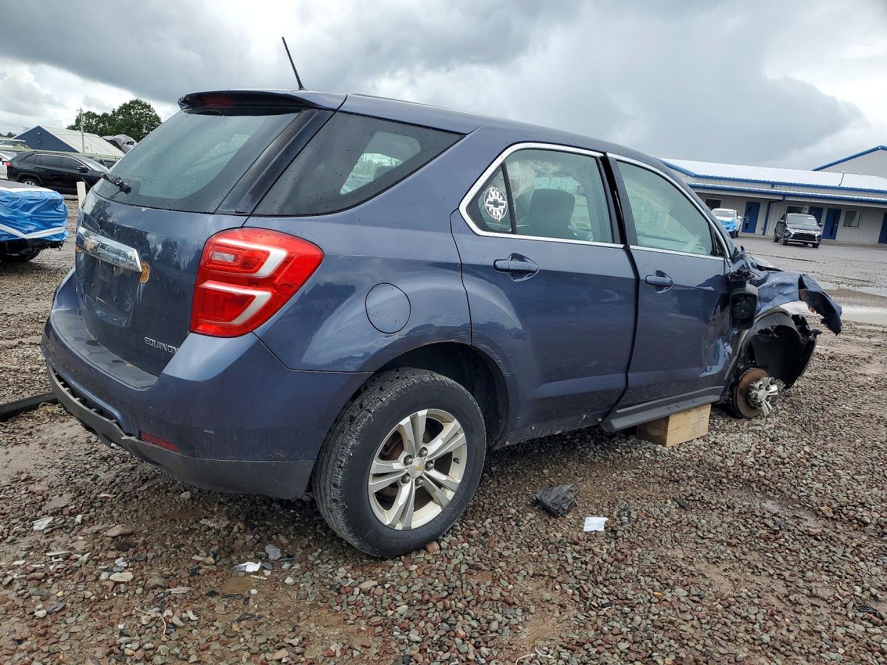 2014 Chevrolet Equinox Ls Blue vin: 2GNFLEEK3E6174921