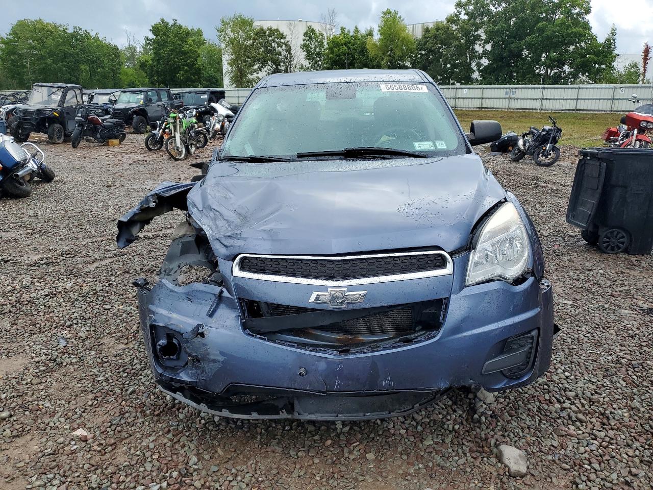 2014 Chevrolet Equinox Ls Blue vin: 2GNFLEEK3E6174921