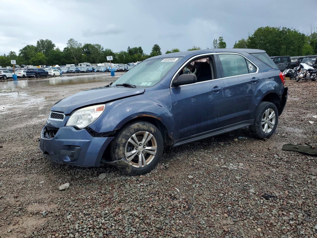 2014 Chevrolet Equinox Ls Blue vin: 2GNFLEEK3E6174921