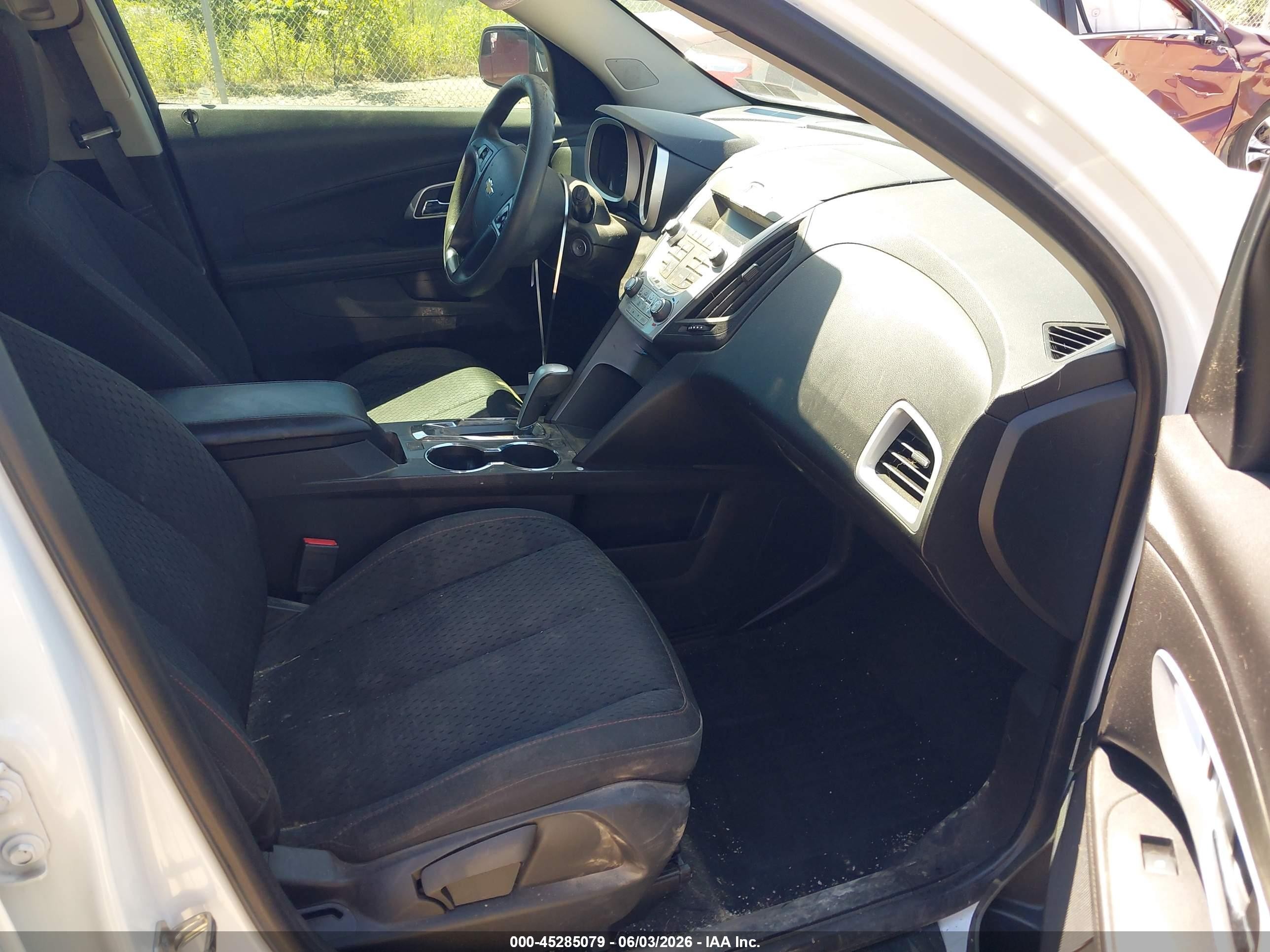 2014 Chevrolet Equinox Ls White vin: 2GNFLEEK3E6186955