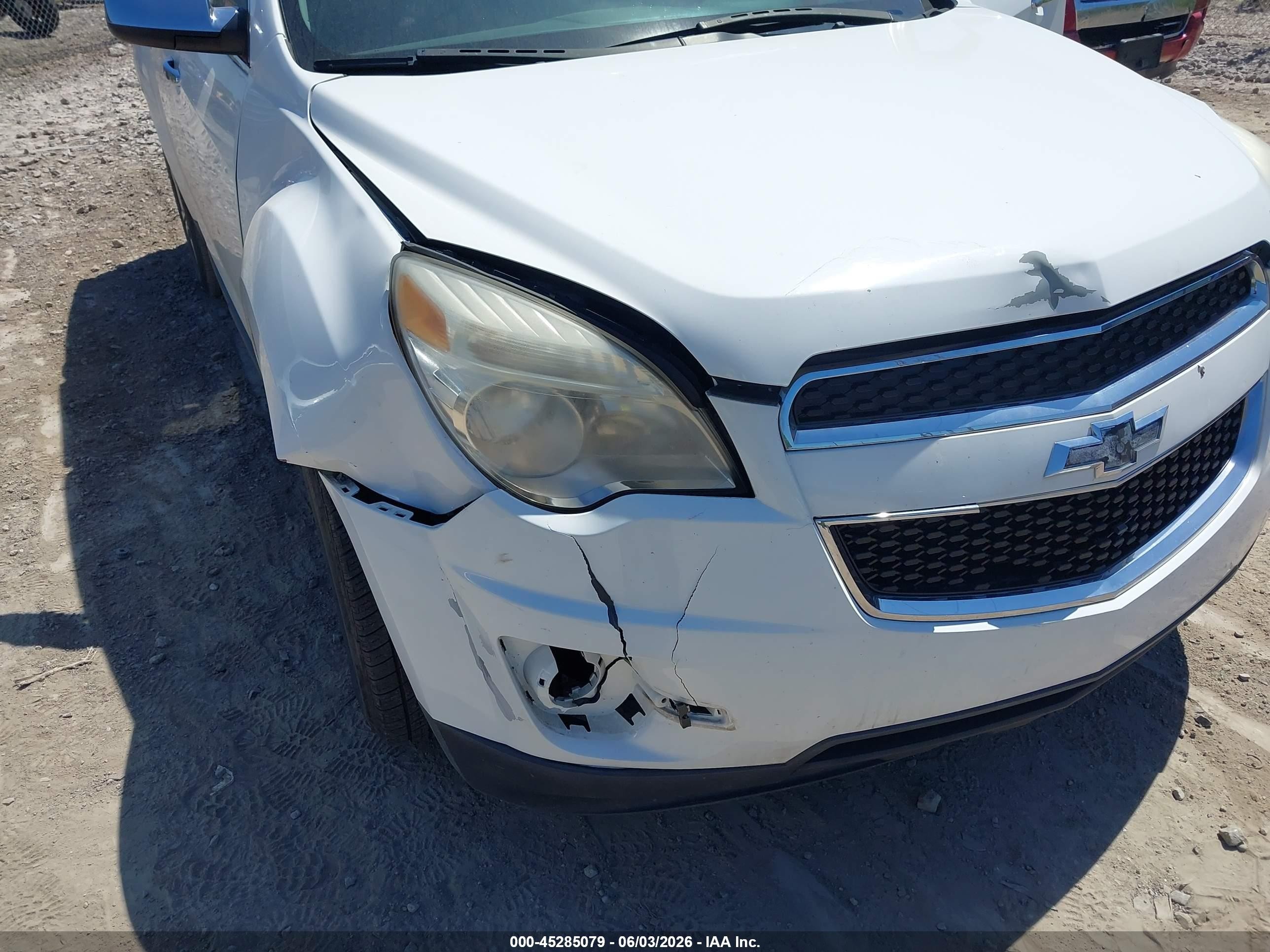 2014 Chevrolet Equinox Ls White vin: 2GNFLEEK3E6186955