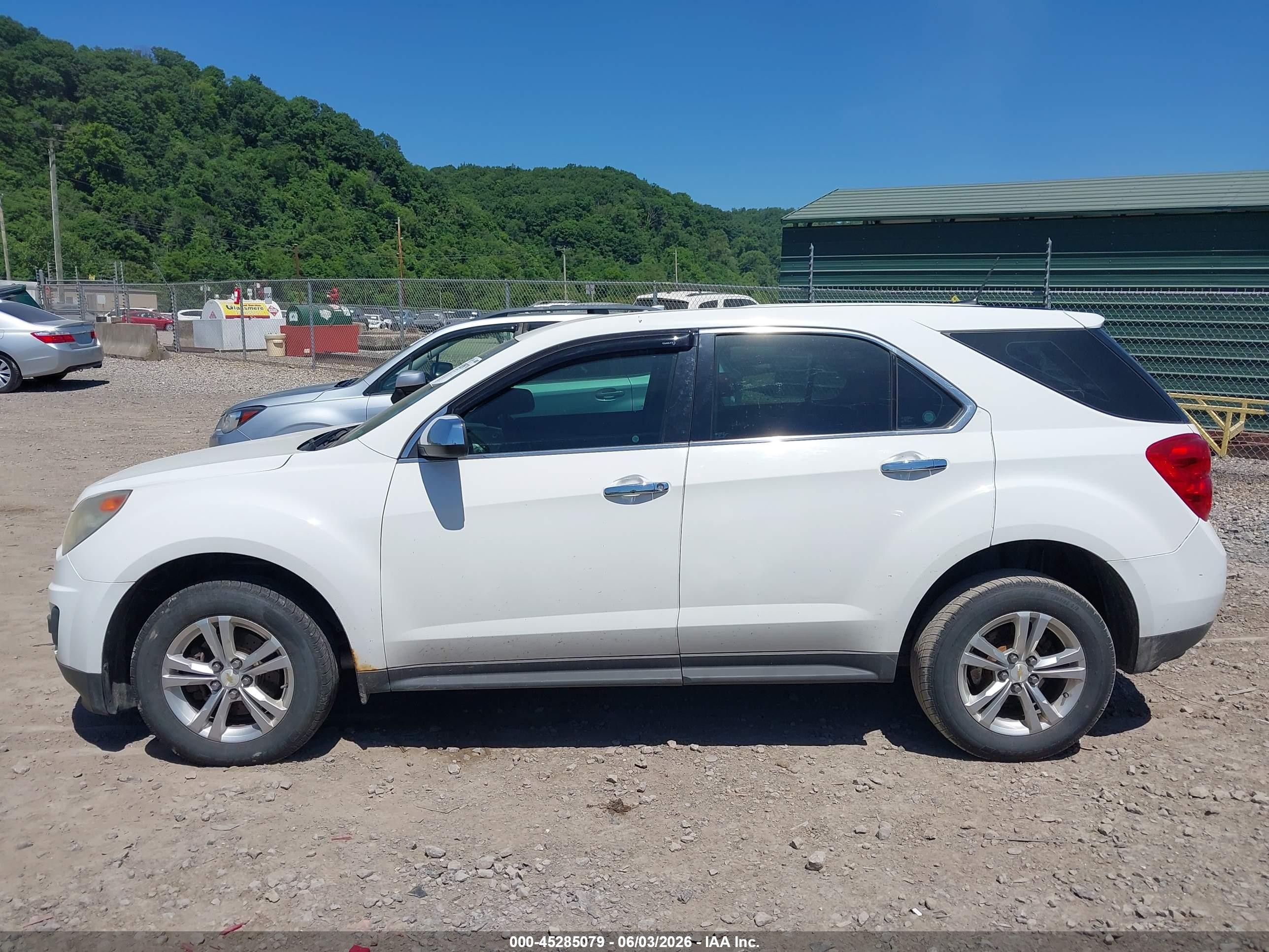 2014 Chevrolet Equinox Ls White vin: 2GNFLEEK3E6186955