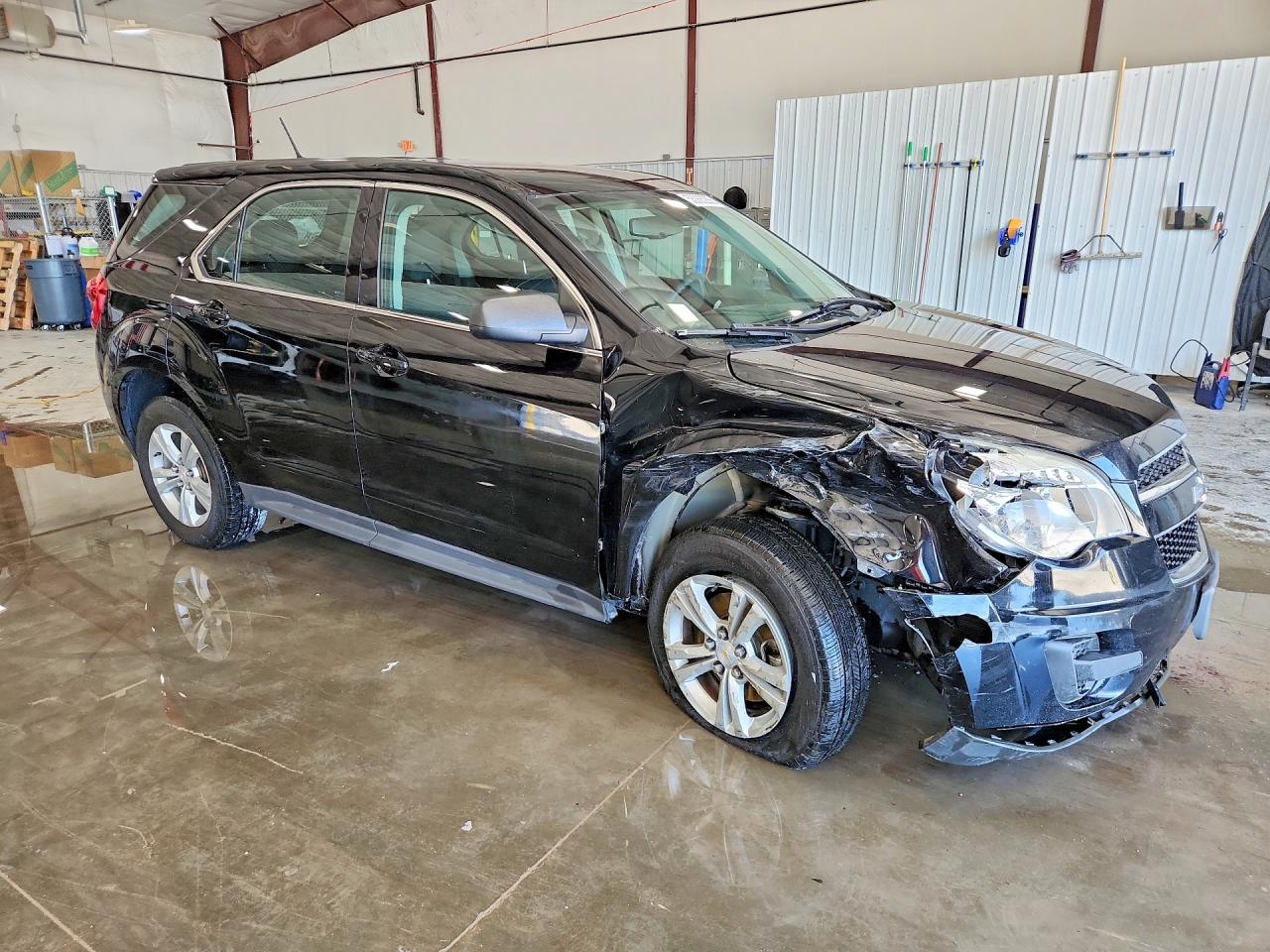 2014 Chevrolet Equinox Ls Black vin: 2GNFLEEK3E6226922