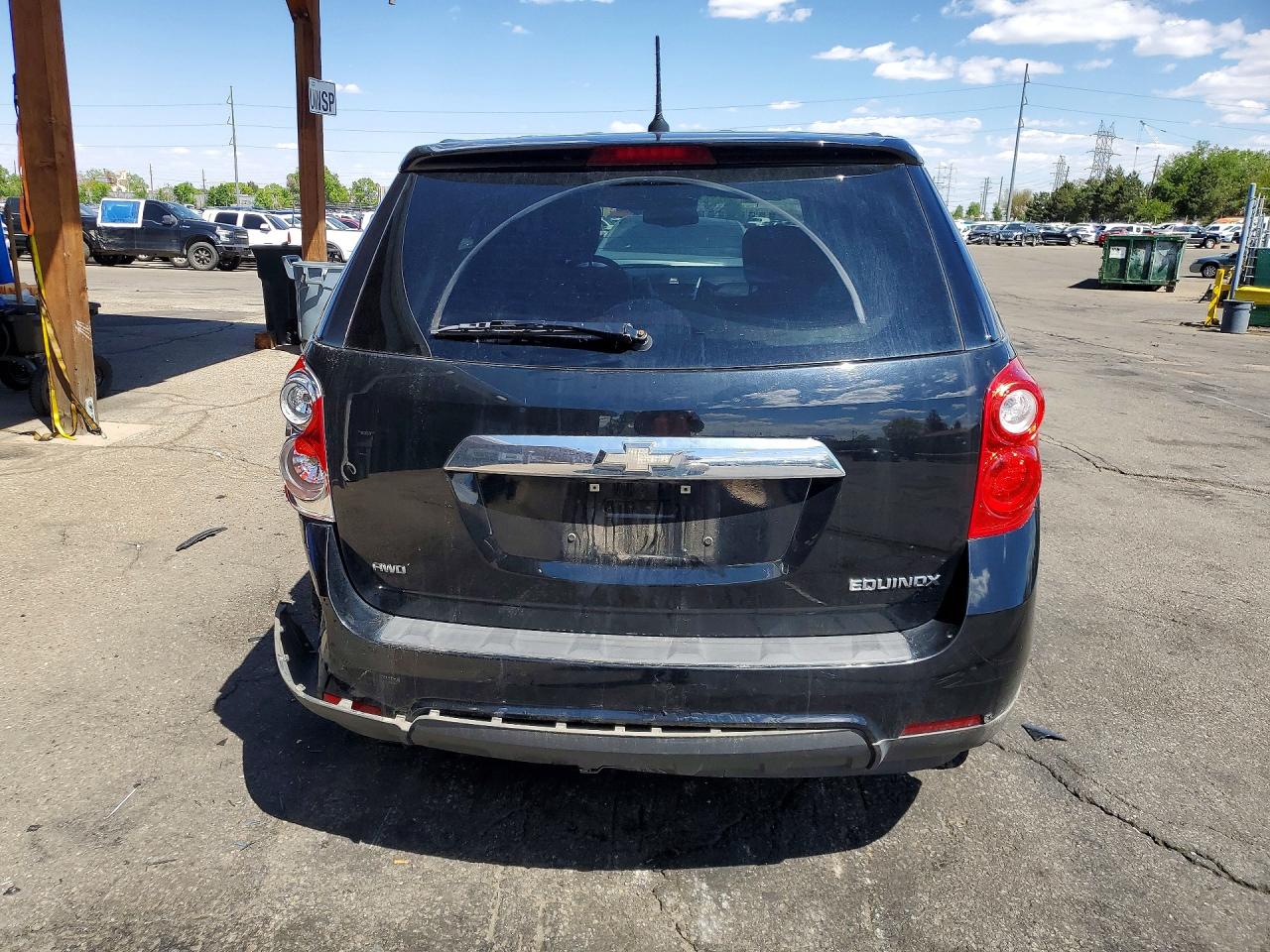 2014 Chevrolet Equinox Ls Black vin: 2GNFLEEK3E6330374