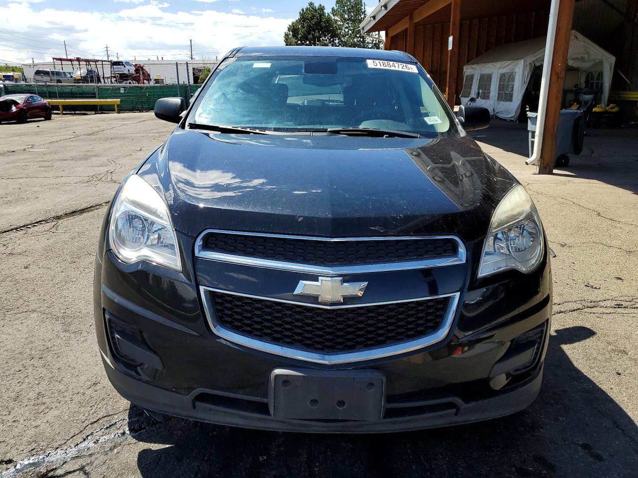 2014 Chevrolet Equinox Ls Black vin: 2GNFLEEK3E6330374