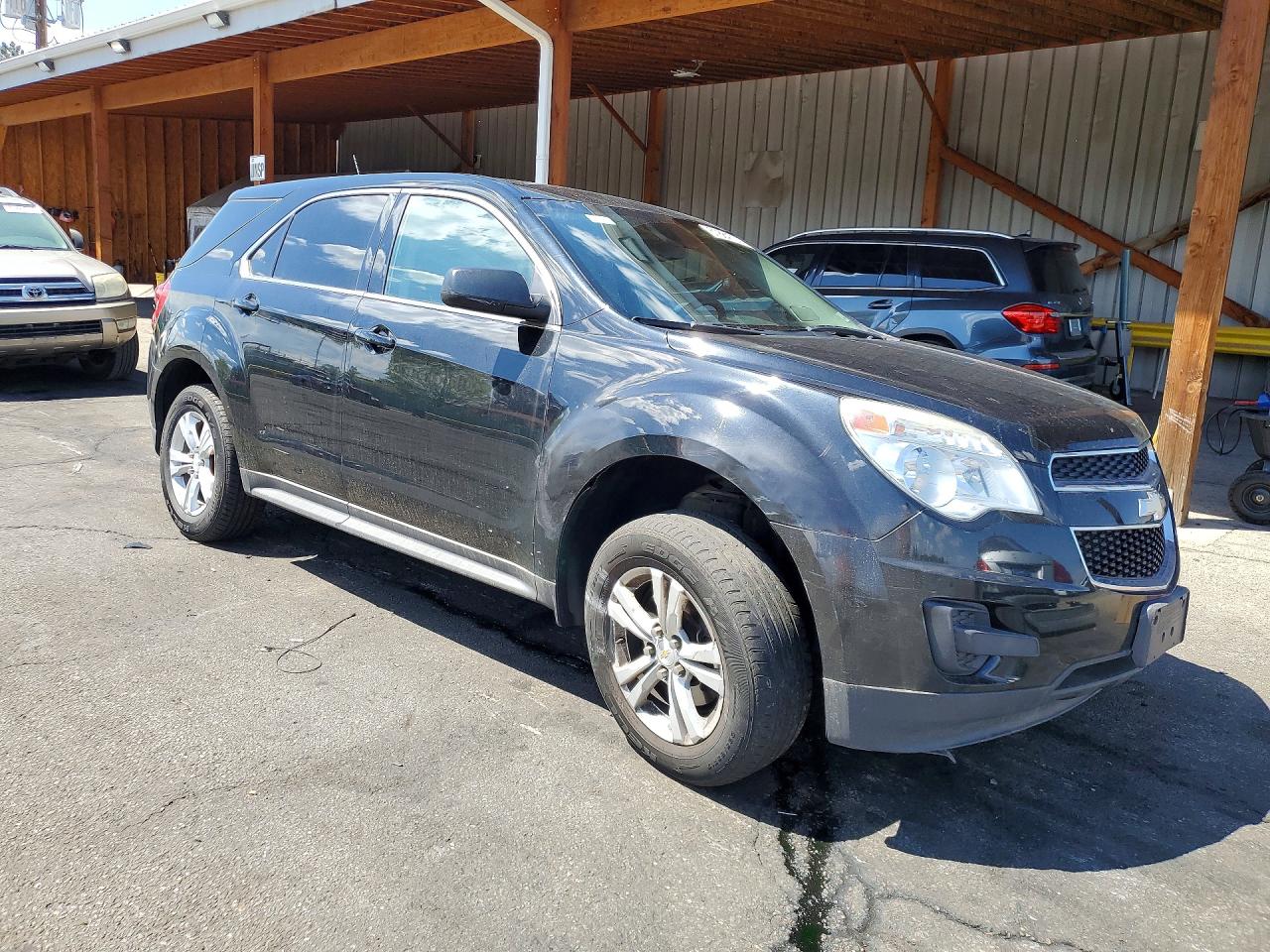 2014 Chevrolet Equinox Ls Black vin: 2GNFLEEK3E6330374