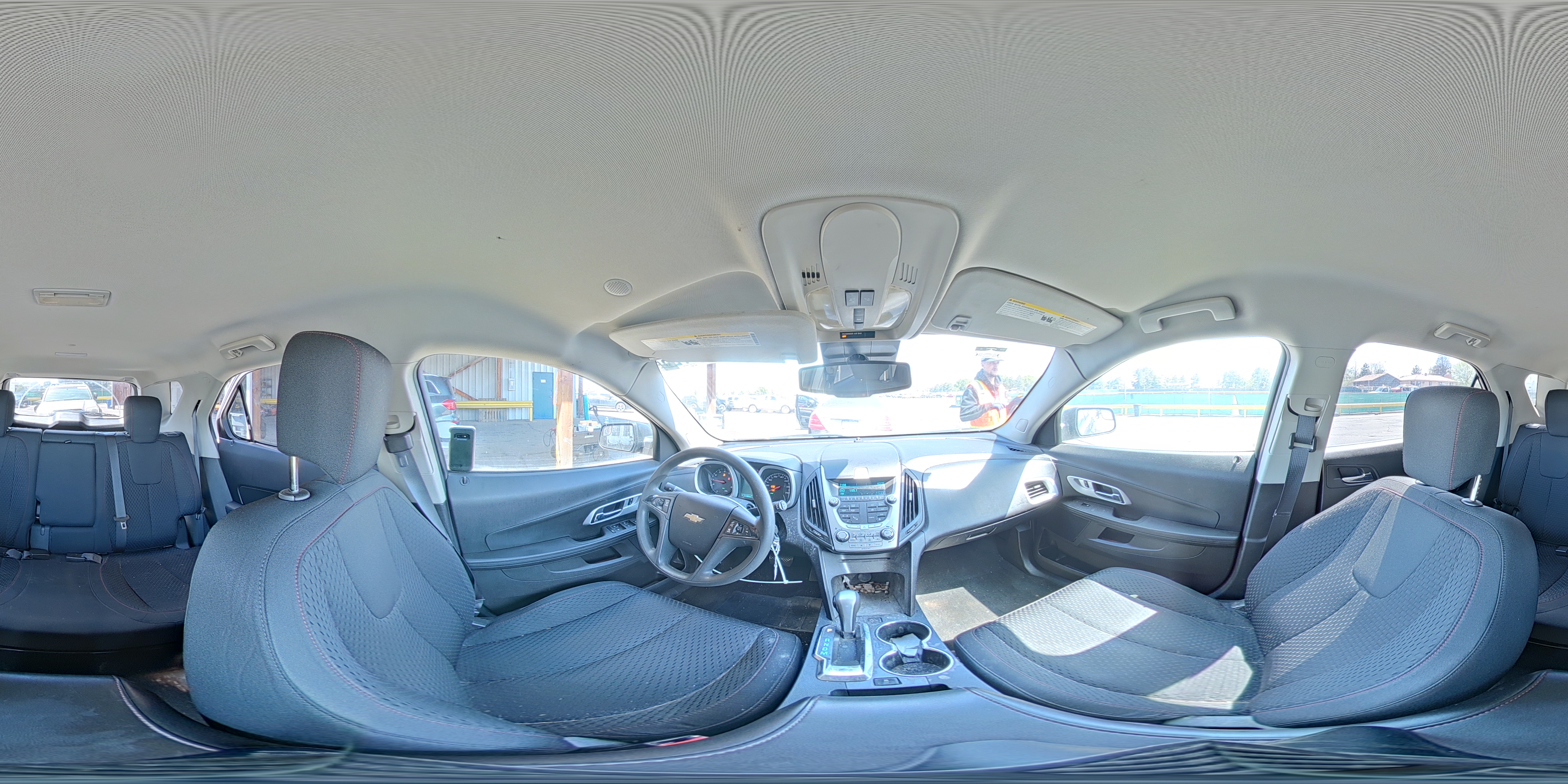 2014 Chevrolet Equinox Ls Black vin: 2GNFLEEK3E6330374