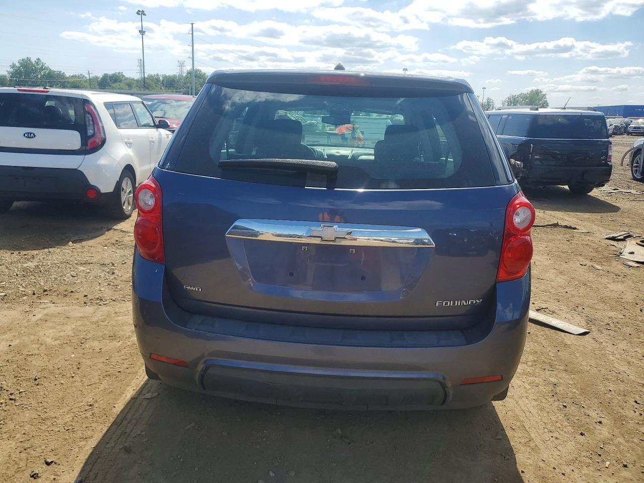 2014 Chevrolet Equinox Ls Blue vin: 2GNFLEEK3E6353332