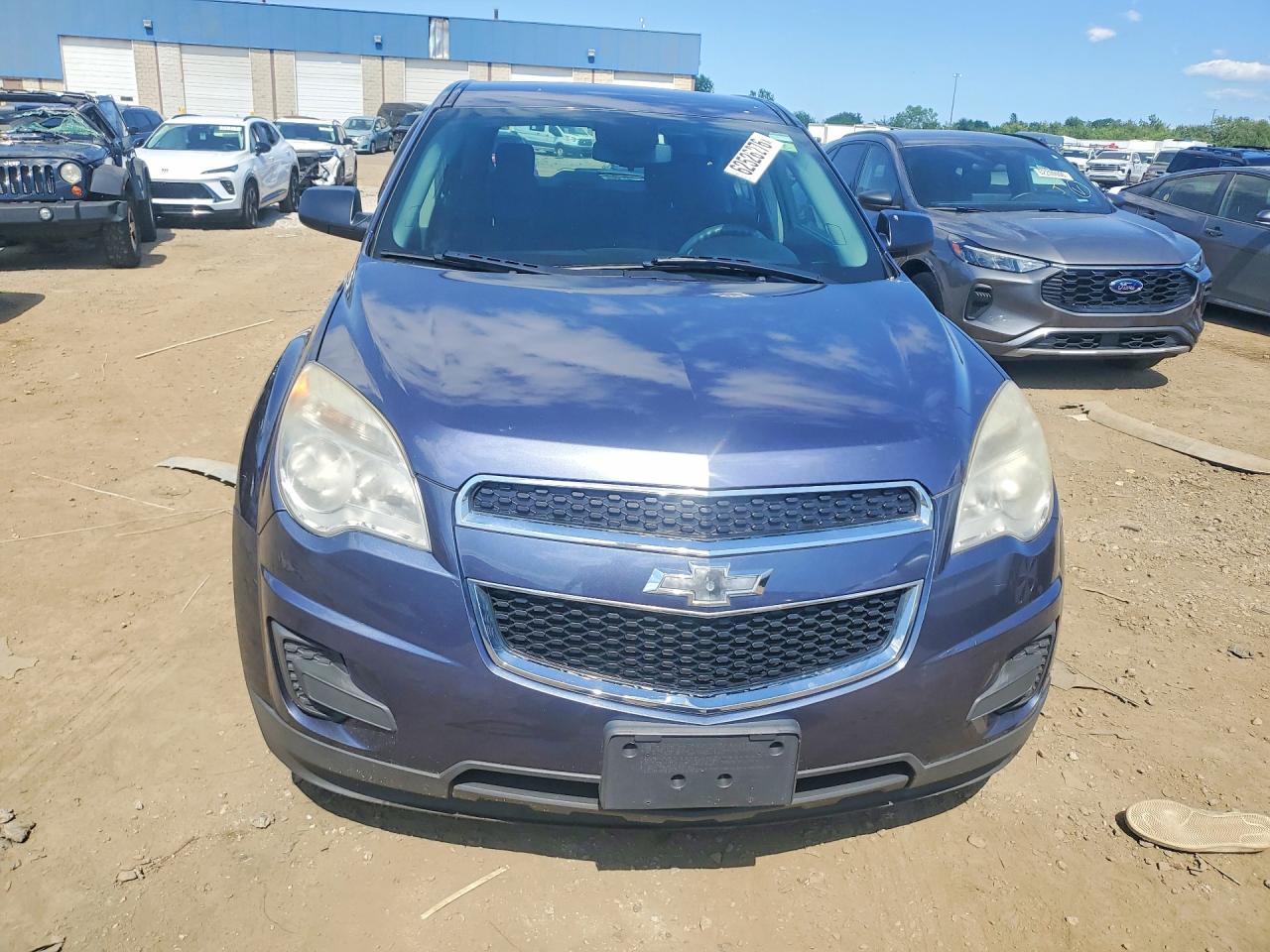 2014 Chevrolet Equinox Ls Blue vin: 2GNFLEEK3E6353332