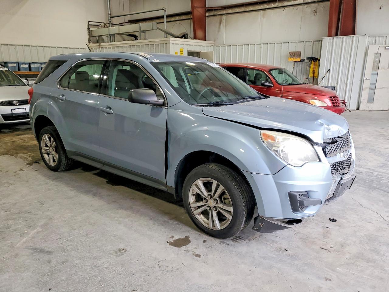 2015 Chevrolet Equinox Ls Blue vin: 2GNFLEEK3F6167825