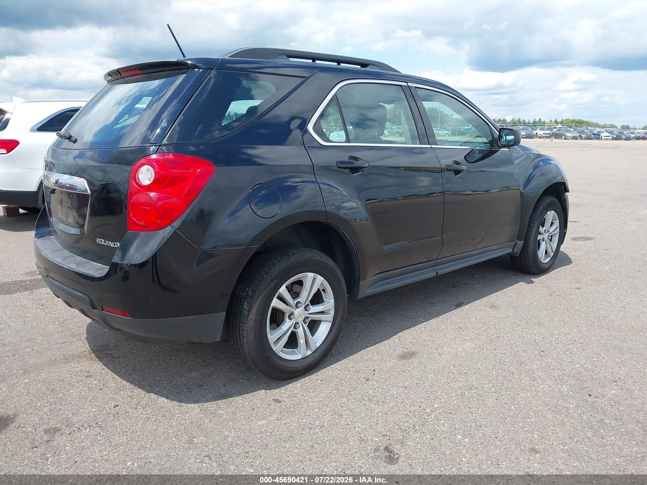 2015 Chevrolet Equinox Ls Black vin: 2GNFLEEK3F6252812