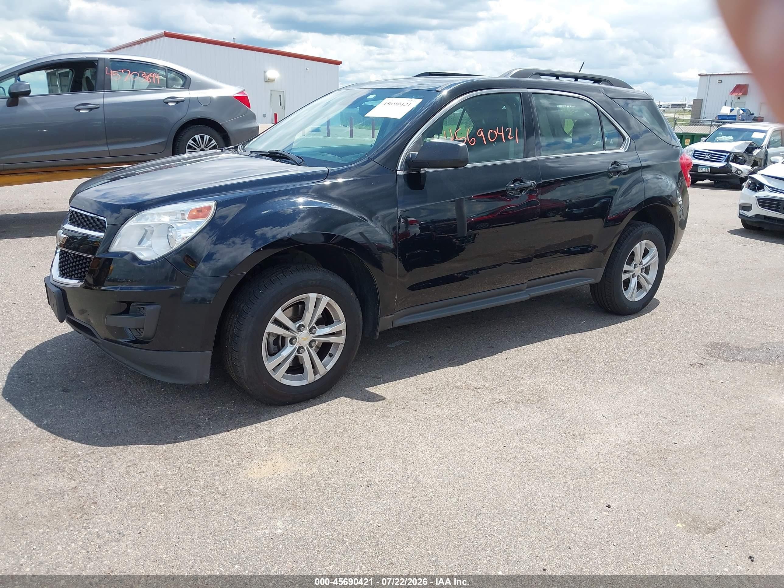 2015 Chevrolet Equinox Ls Black vin: 2GNFLEEK3F6252812