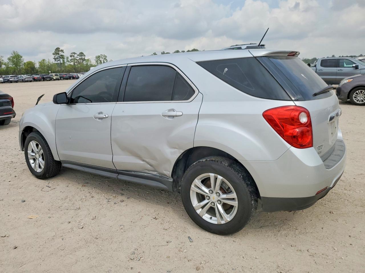 2015 Chevrolet Equinox Ls Silver vin: 2GNFLEEK3F6308179