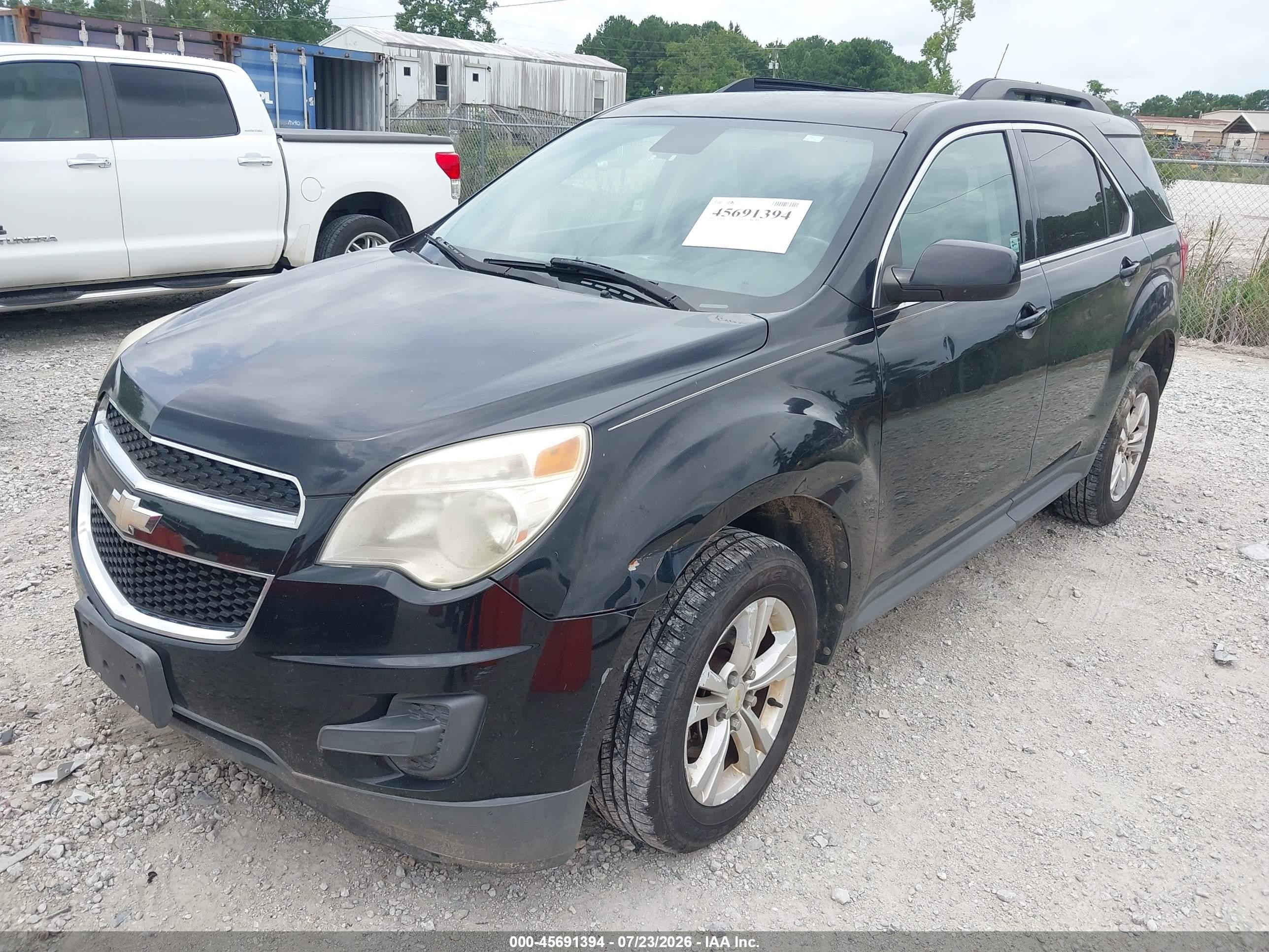 2012 Chevrolet Equinox Lt W/1lt Черный vin: 2GNFLEEK4C6120637