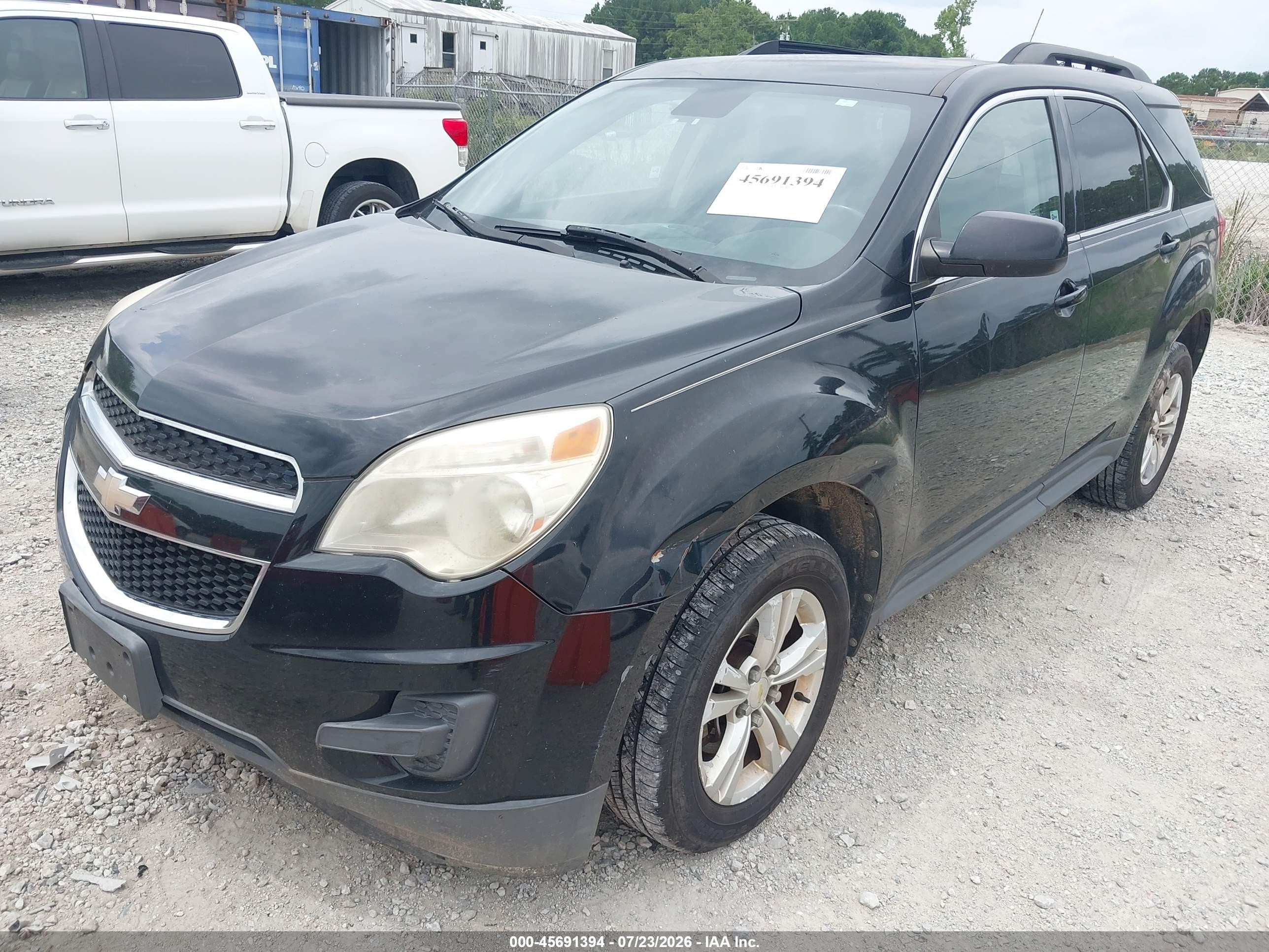 2012 Chevrolet Equinox Lt W/1lt Черный vin: 2GNFLEEK4C6120637