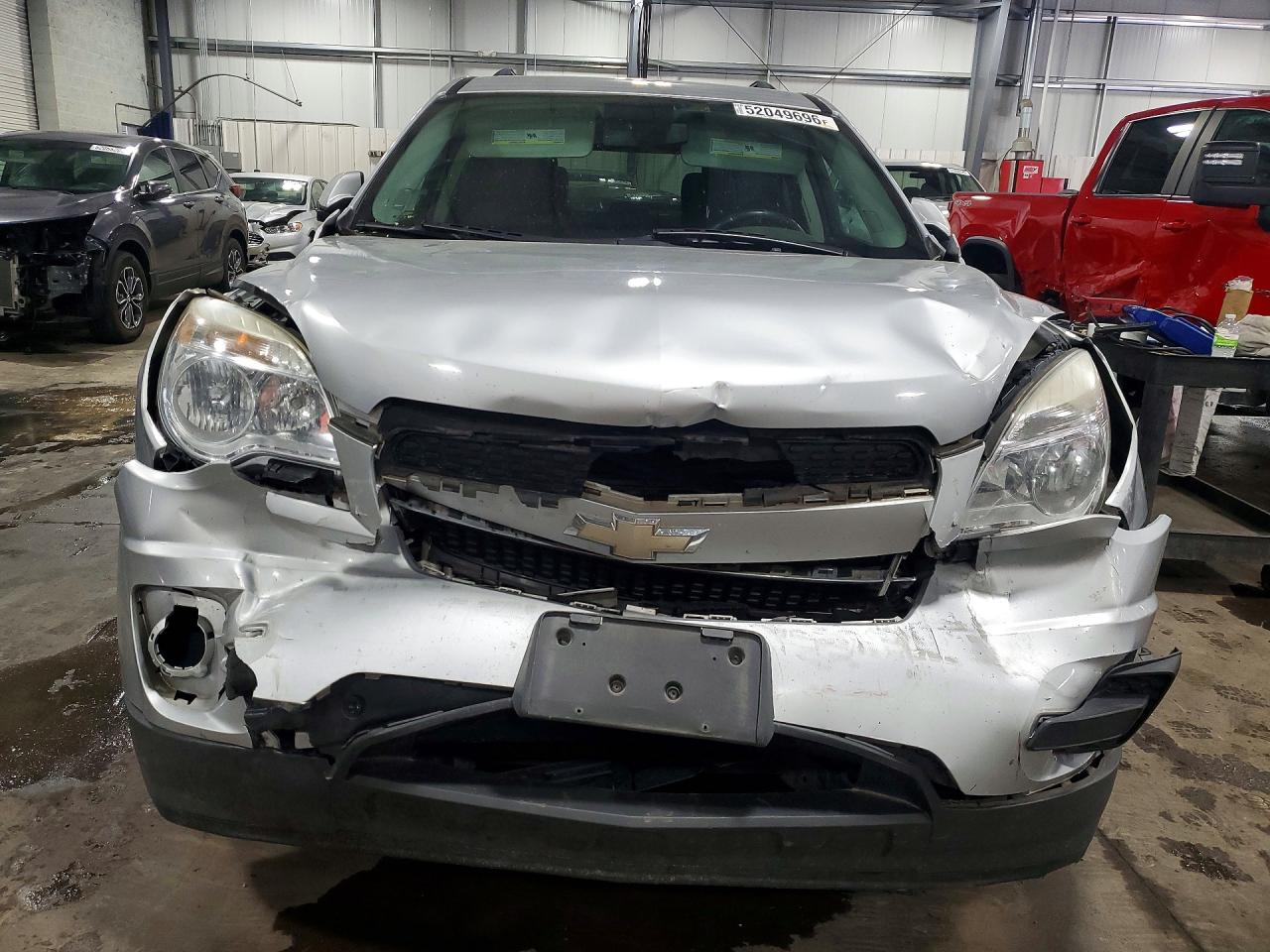 2012 Chevrolet Equinox Lt Silver vin: 2GNFLEEK4C6175833