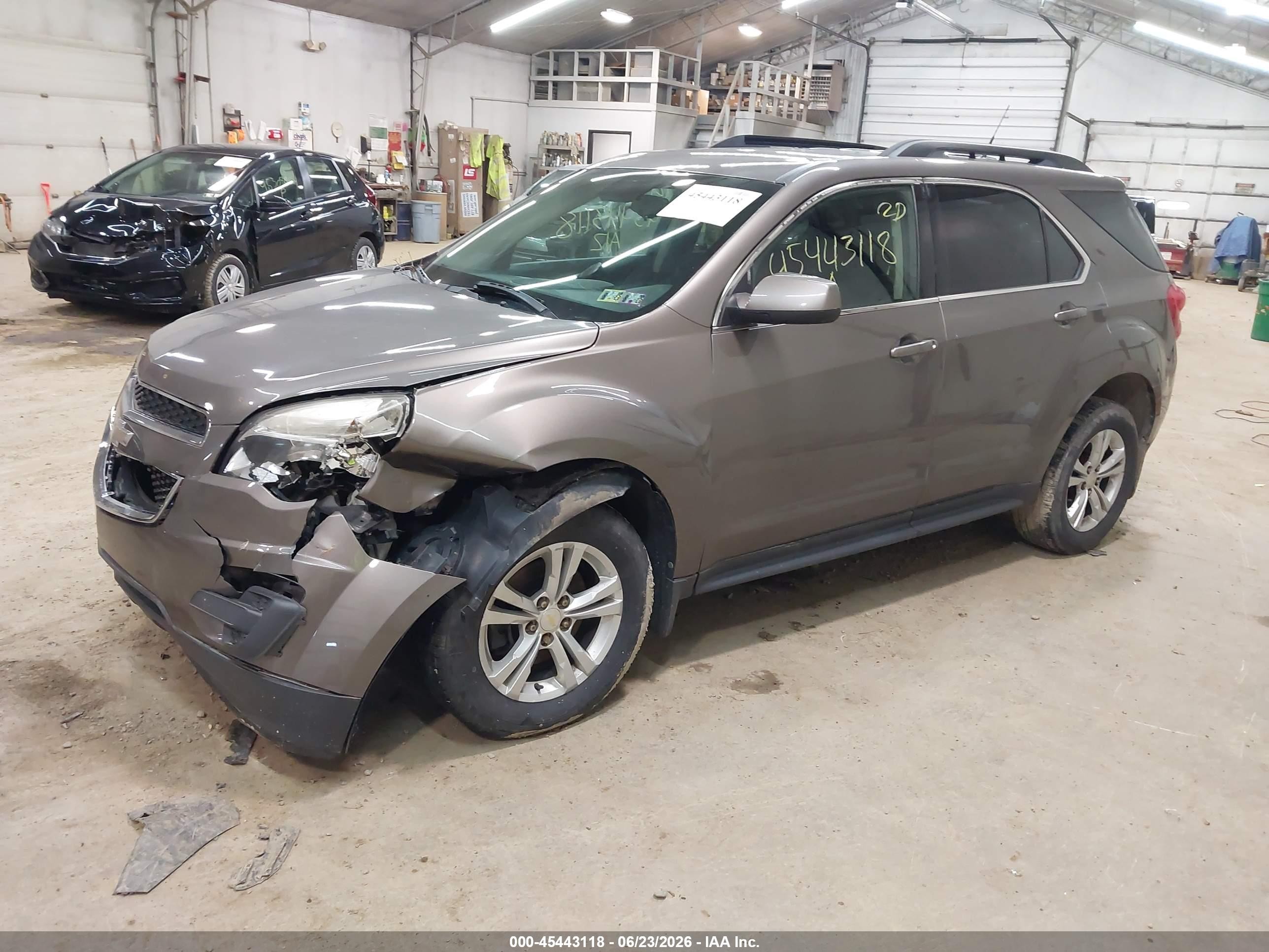 2012 Chevrolet Equinox Lt W/1lt Gray vin: 2GNFLEEK4C6265287