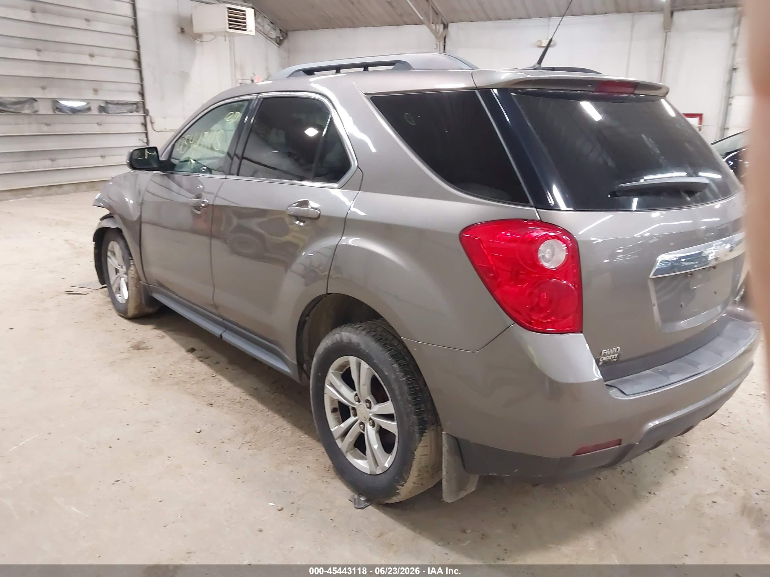2012 Chevrolet Equinox Lt W/1lt Gray vin: 2GNFLEEK4C6265287