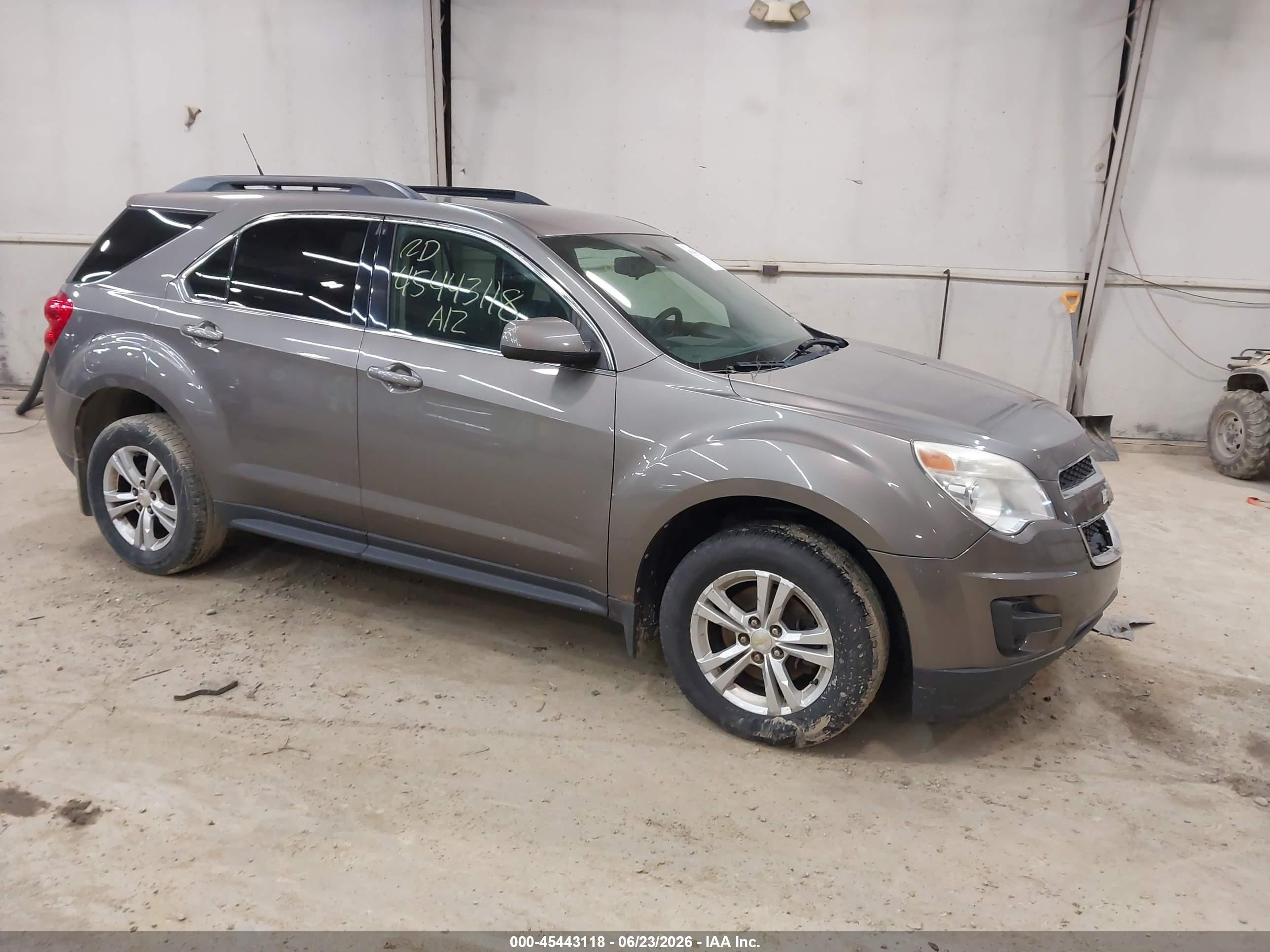 2012 Chevrolet Equinox Lt W/1lt Gray vin: 2GNFLEEK4C6265287