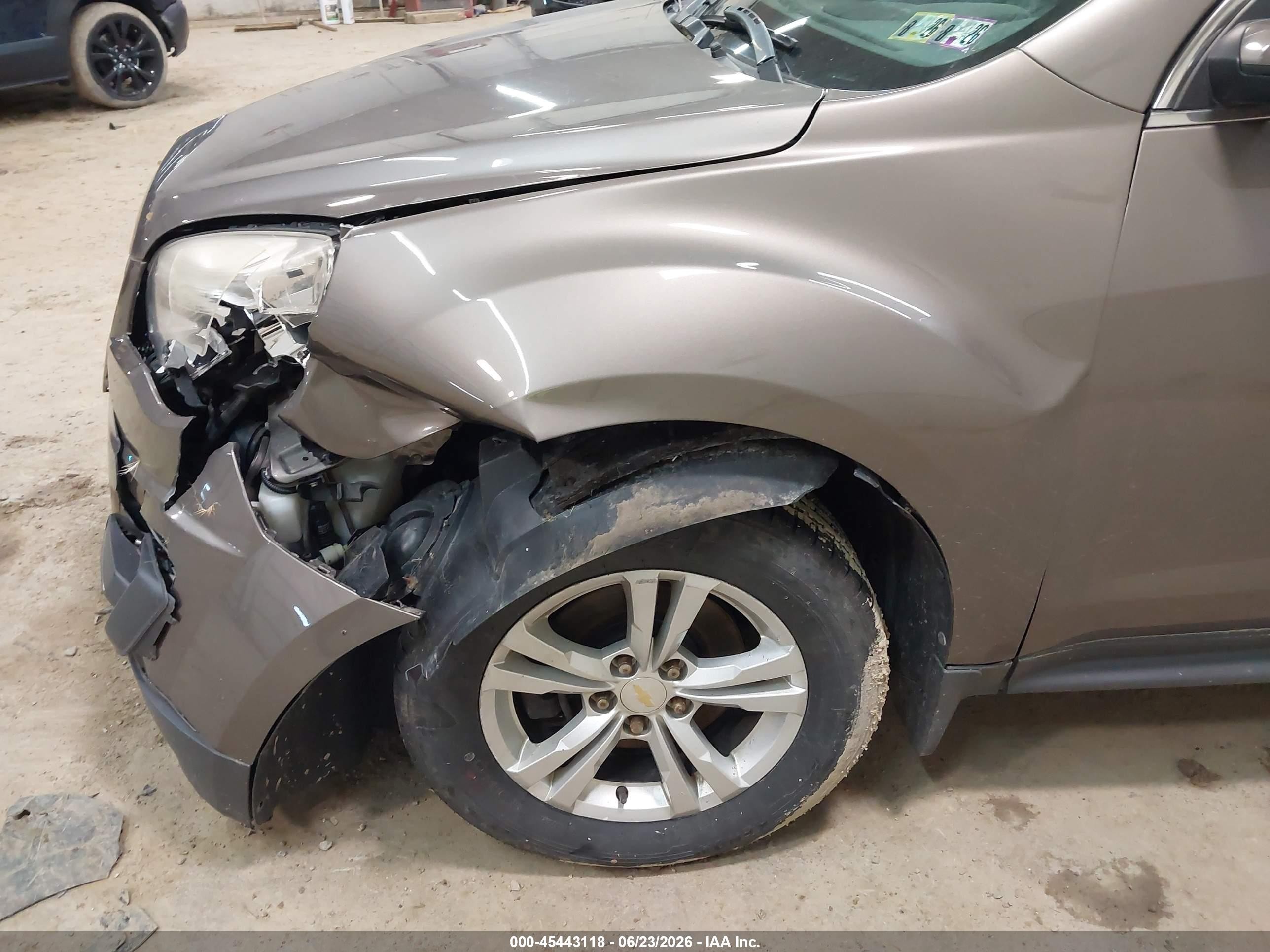 2012 Chevrolet Equinox Lt W/1lt Gray vin: 2GNFLEEK4C6265287
