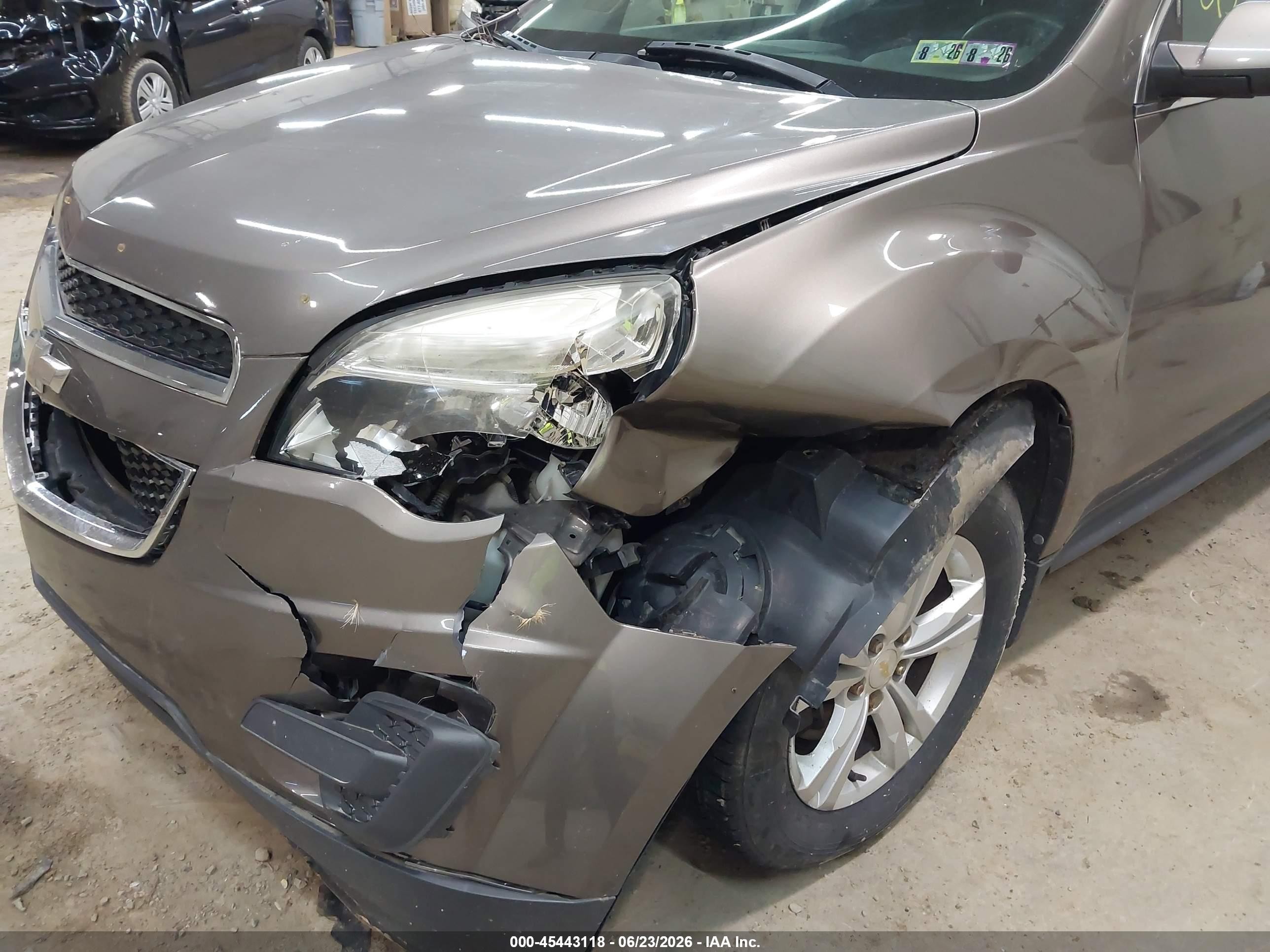 2012 Chevrolet Equinox Lt W/1lt Gray vin: 2GNFLEEK4C6265287