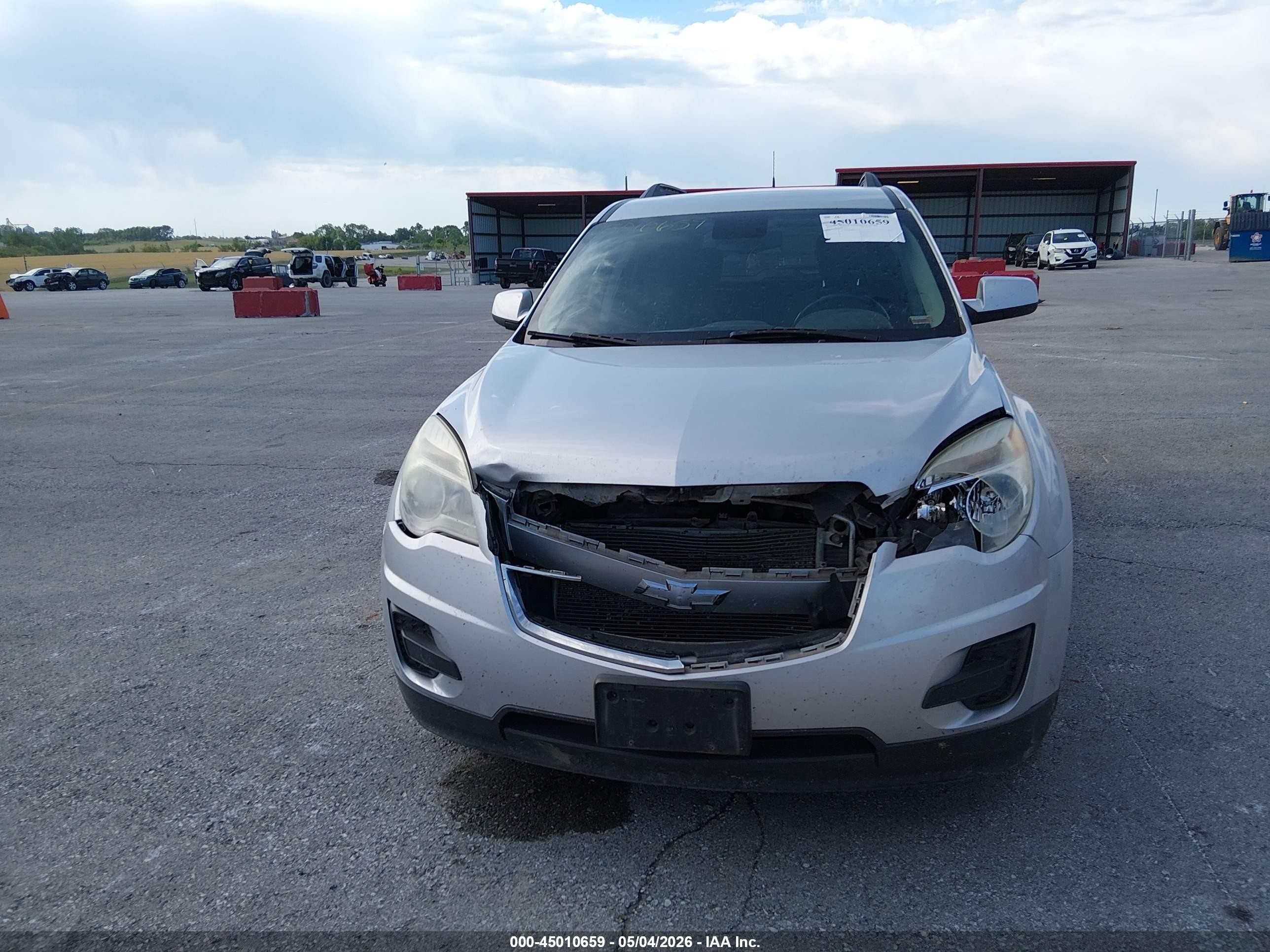 2013 Chevrolet Equinox 1lt Silver vin: 2GNFLEEK4D6109929