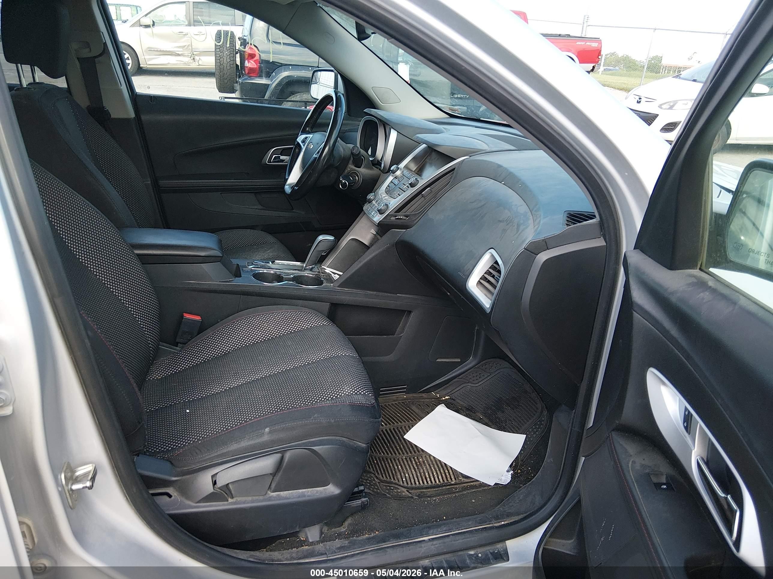2013 Chevrolet Equinox 1lt Silver vin: 2GNFLEEK4D6109929